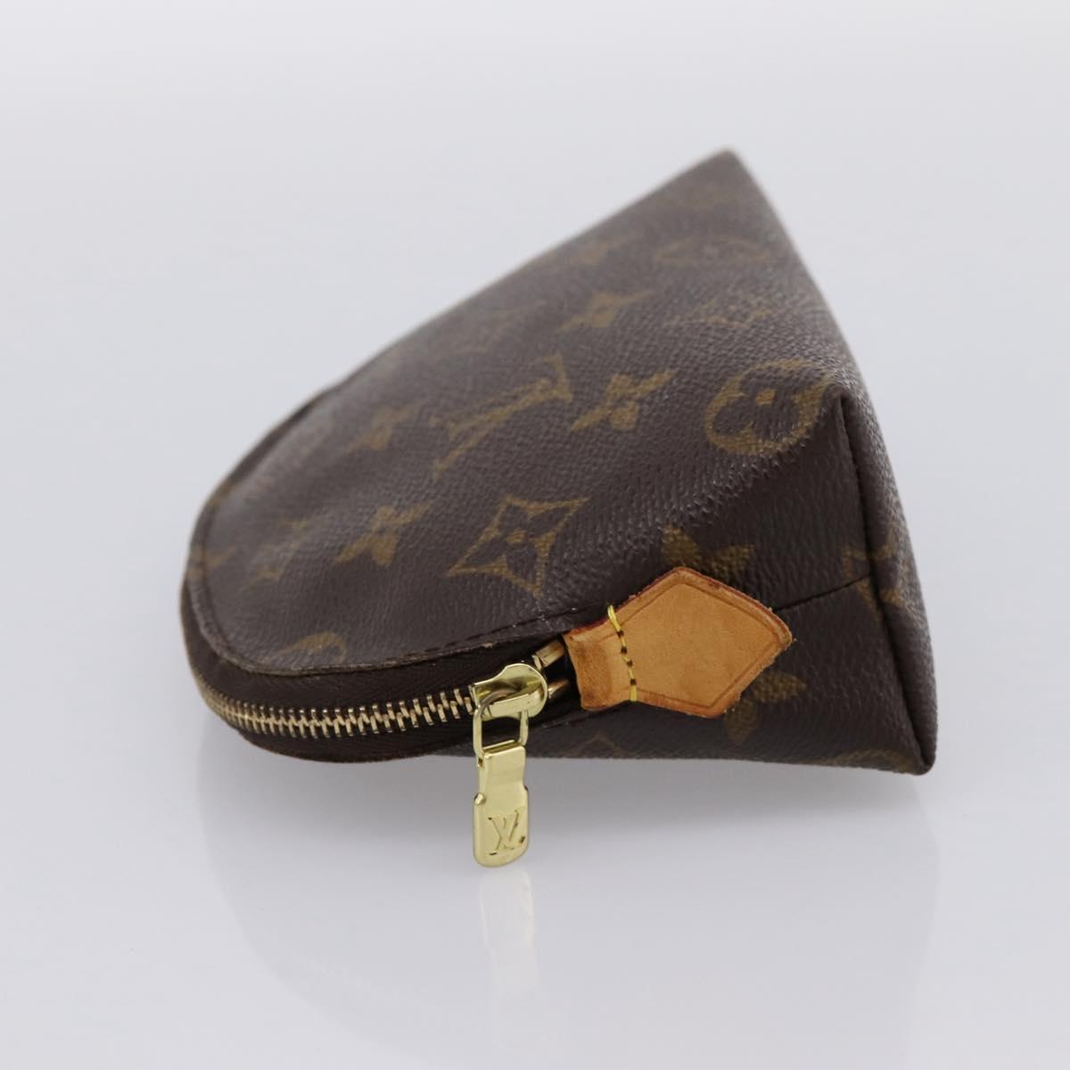 LOUIS VUITTON Monogram Pochette Cosmetic PM Pouch M43998 LV Auth 203472