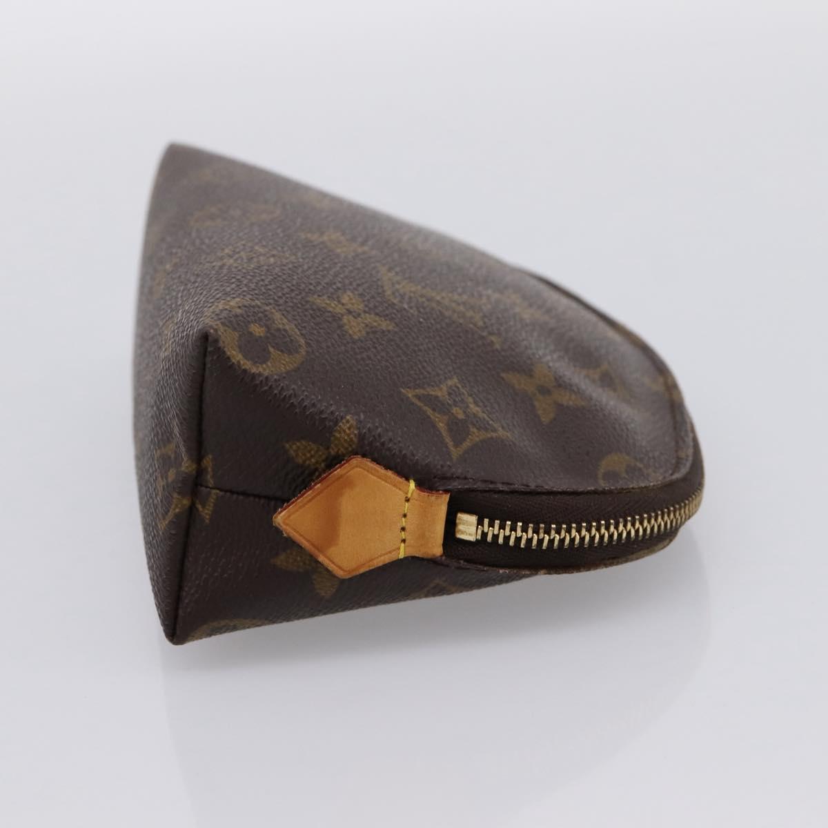 LOUIS VUITTON Monogram Pochette Cosmetic PM Pouch M43998 LV Auth 203472