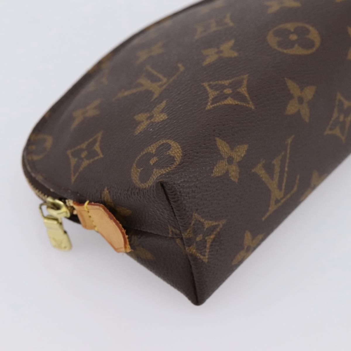 LOUIS VUITTON Monogram Pochette Cosmetic PM Pouch M43998 LV Auth 203472