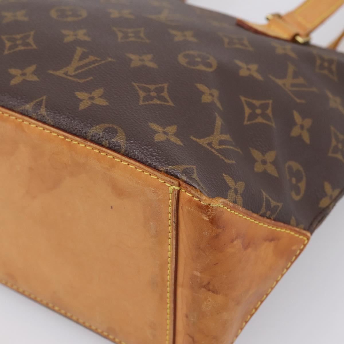 LOUIS VUITTON Monogram Cabas Piano Tote Bag M51148 LV Auth 203474