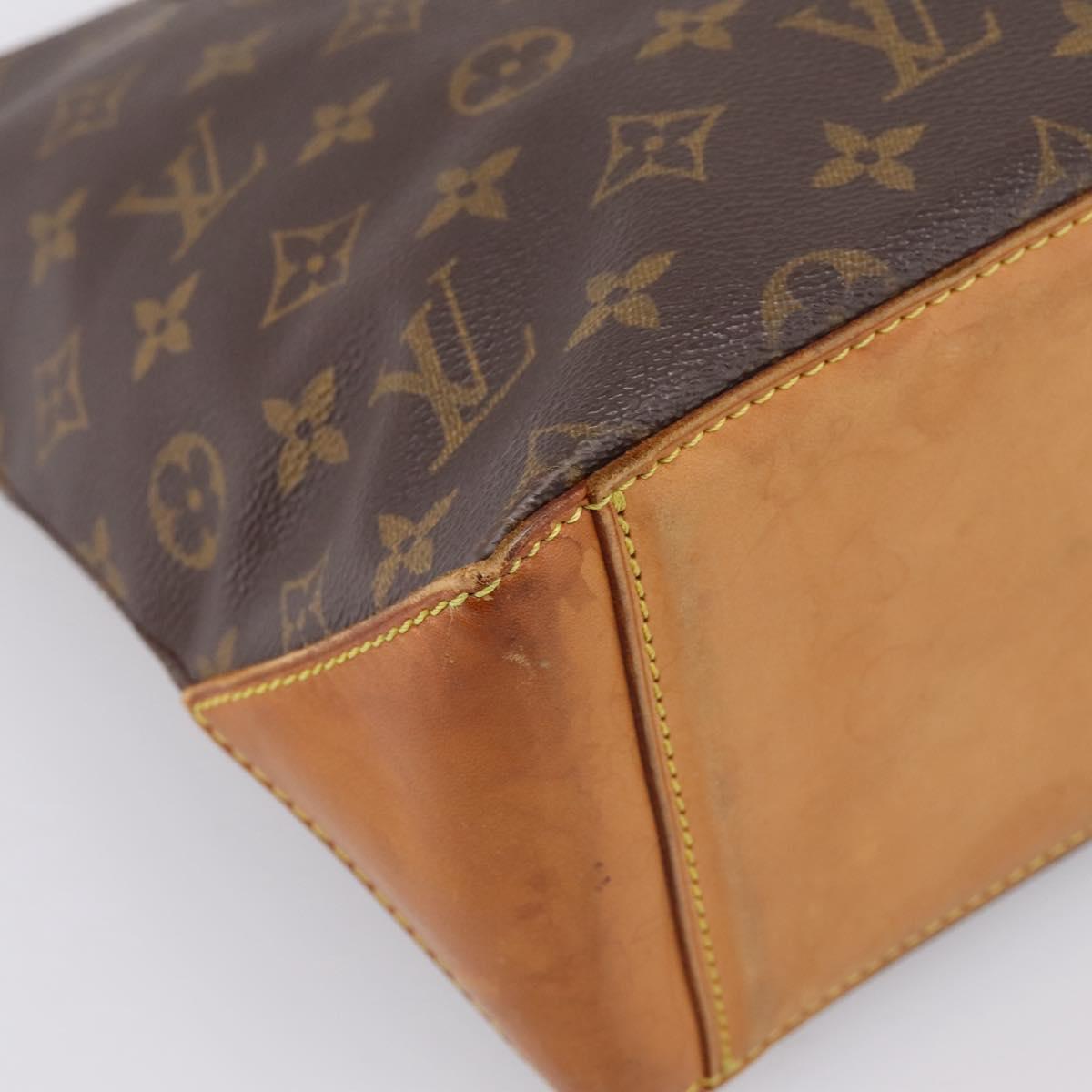 LOUIS VUITTON Monogram Cabas Piano Tote Bag M51148 LV Auth 203474