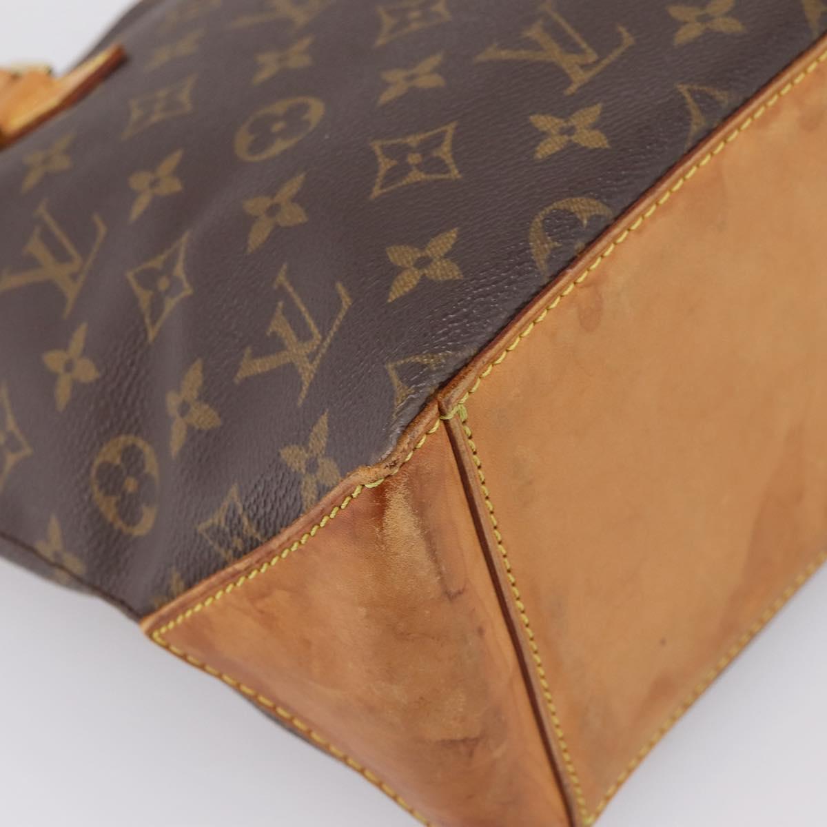 LOUIS VUITTON Monogram Cabas Piano Tote Bag M51148 LV Auth 203474
