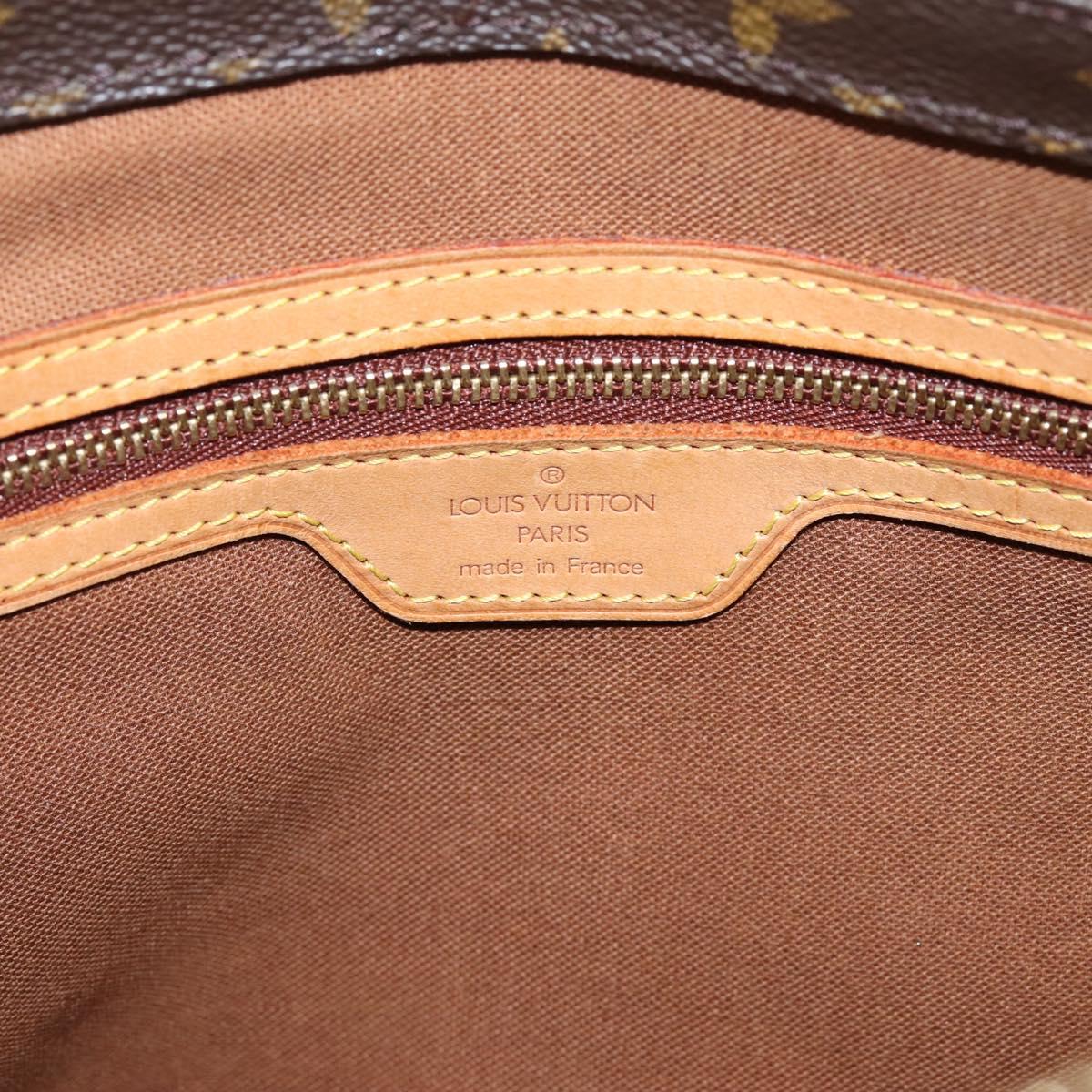 LOUIS VUITTON Monogram Cabas Piano Tote Bag M51148 LV Auth 203474
