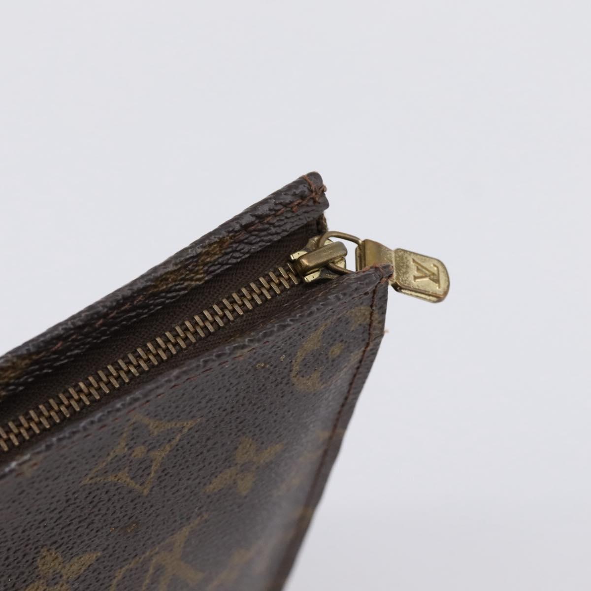 LOUIS VUITTON Monogram Poche Toilette 26 Pouch M47542 LV Auth 203477