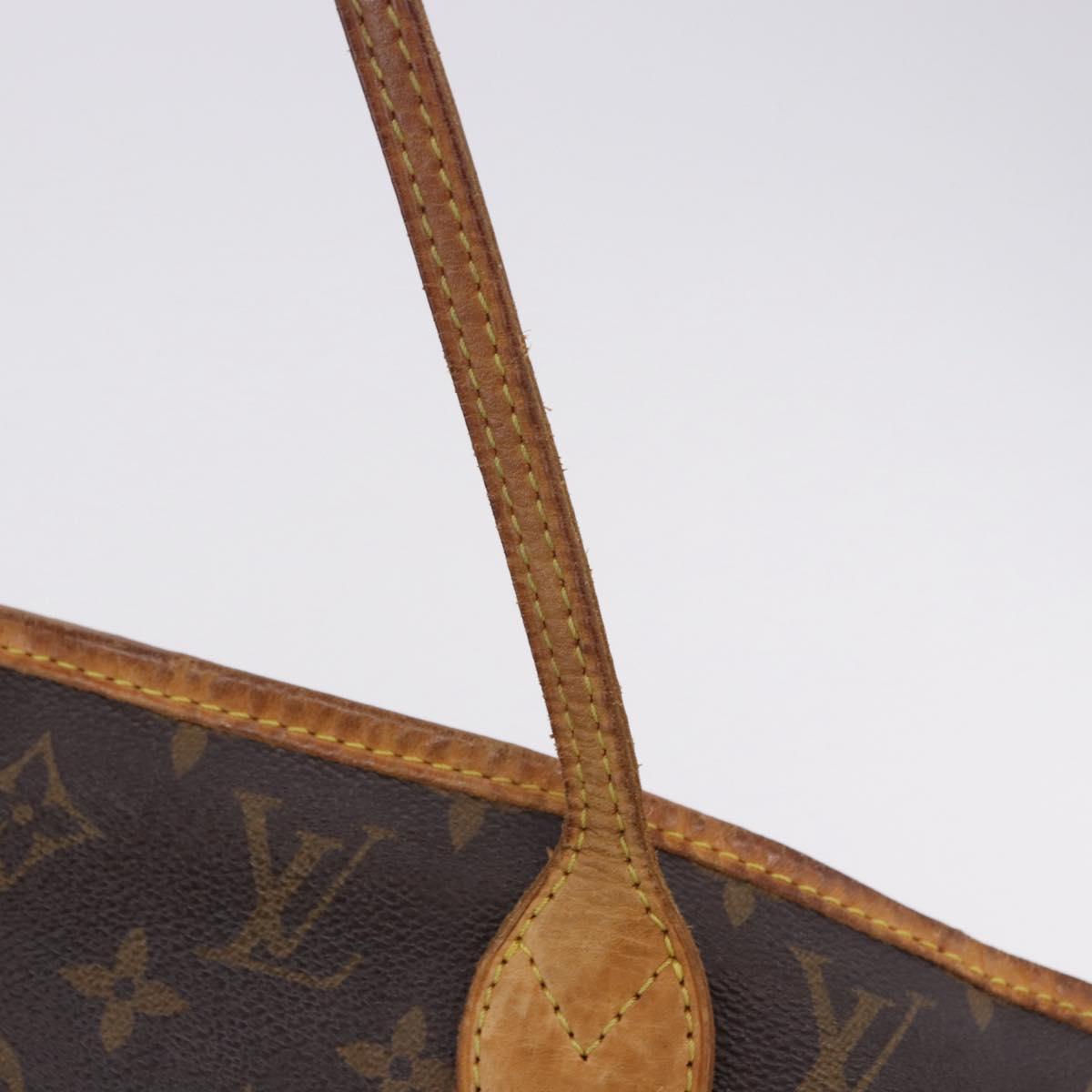 LOUIS VUITTON Monogram Neverfull MM Tote Bag M40156 LV Auth 203490