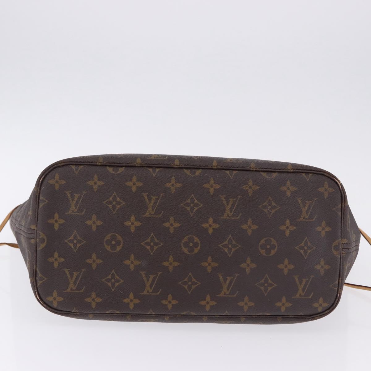 LOUIS VUITTON Monogram Neverfull MM Tote Bag M40156 LV Auth 203490