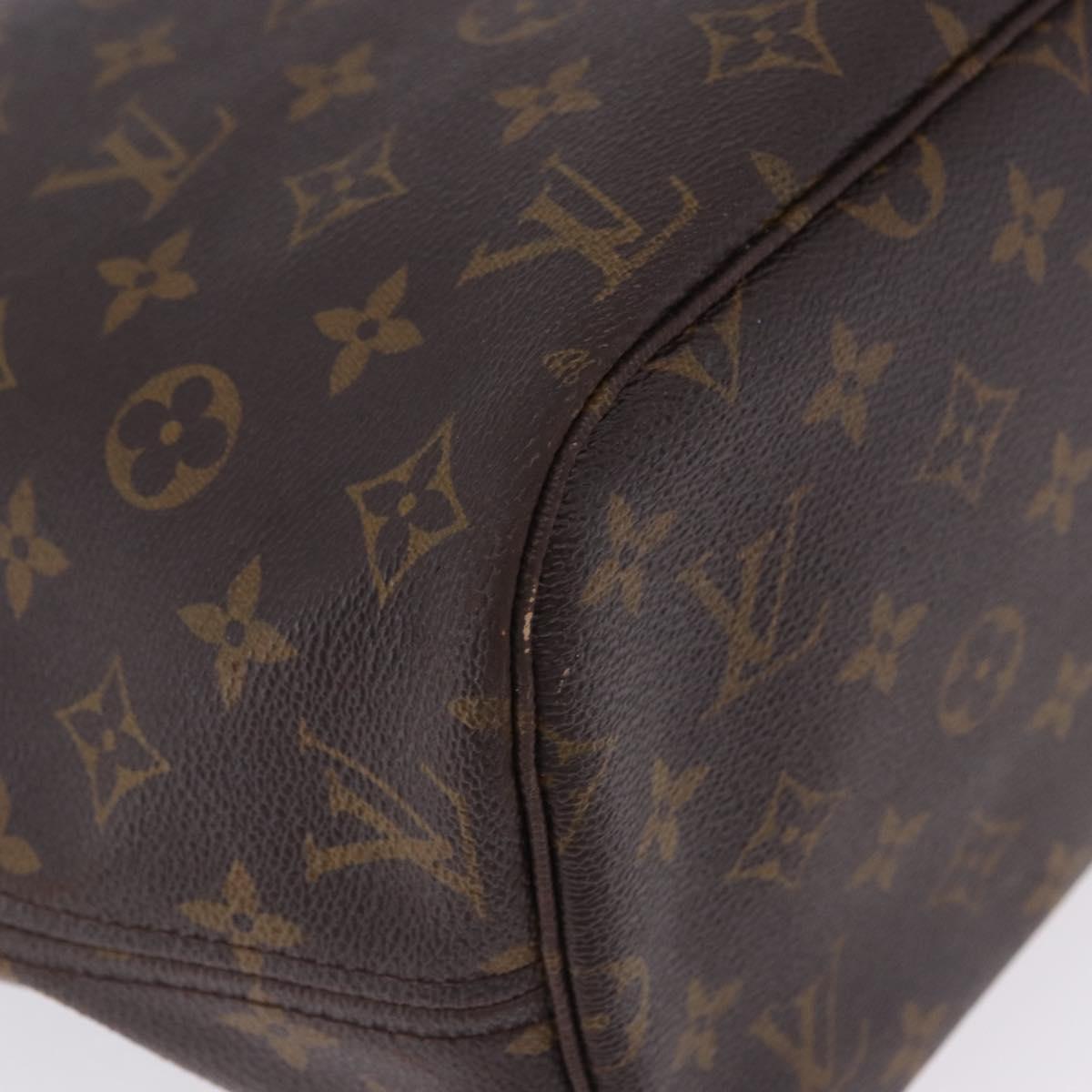 LOUIS VUITTON Monogram Neverfull MM Tote Bag M40156 LV Auth 203490