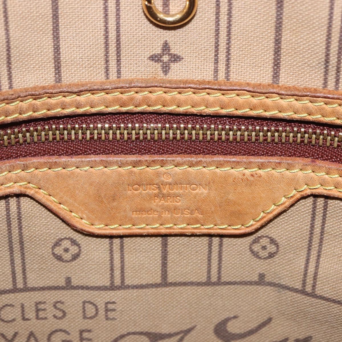 LOUIS VUITTON Monogram Neverfull MM Tote Bag M40156 LV Auth 203490
