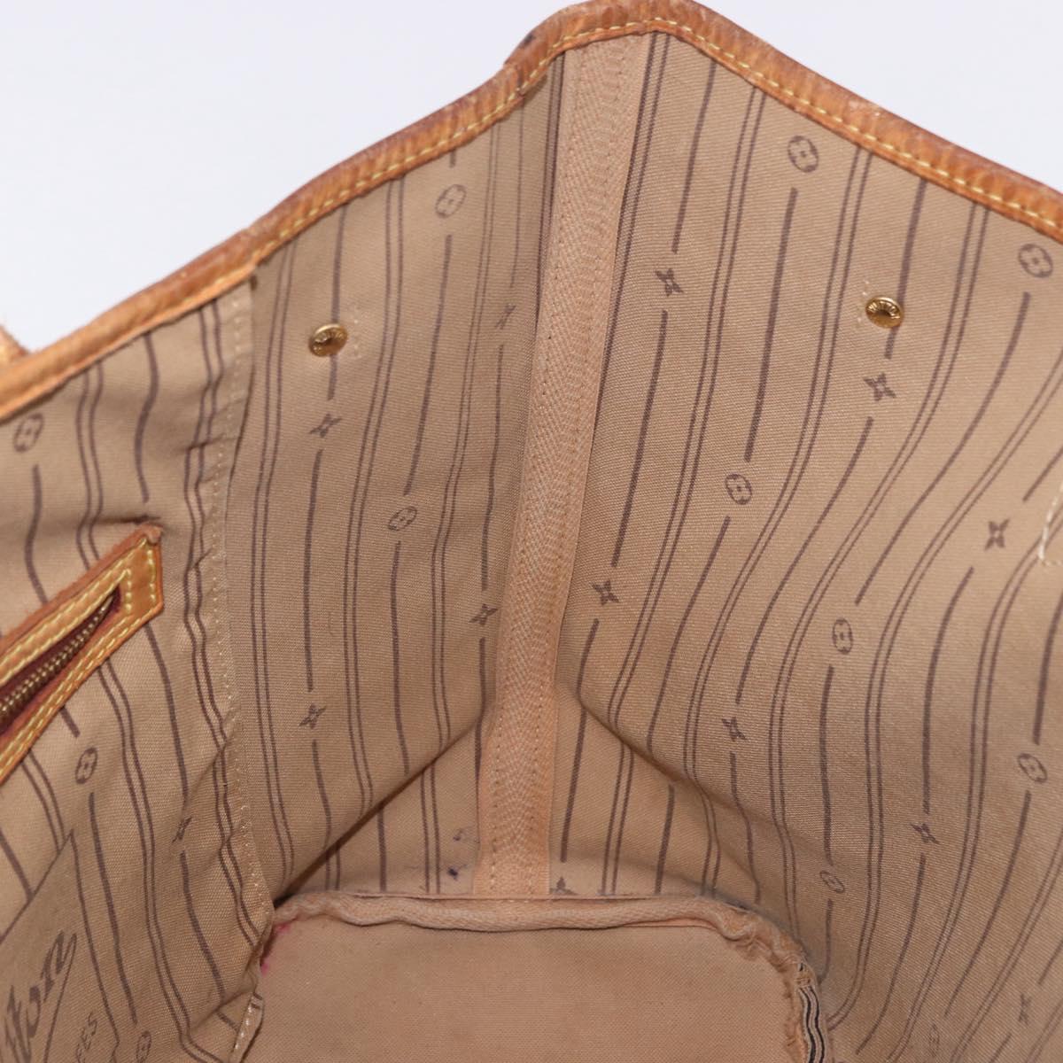LOUIS VUITTON Monogram Neverfull MM Tote Bag M40156 LV Auth 203490