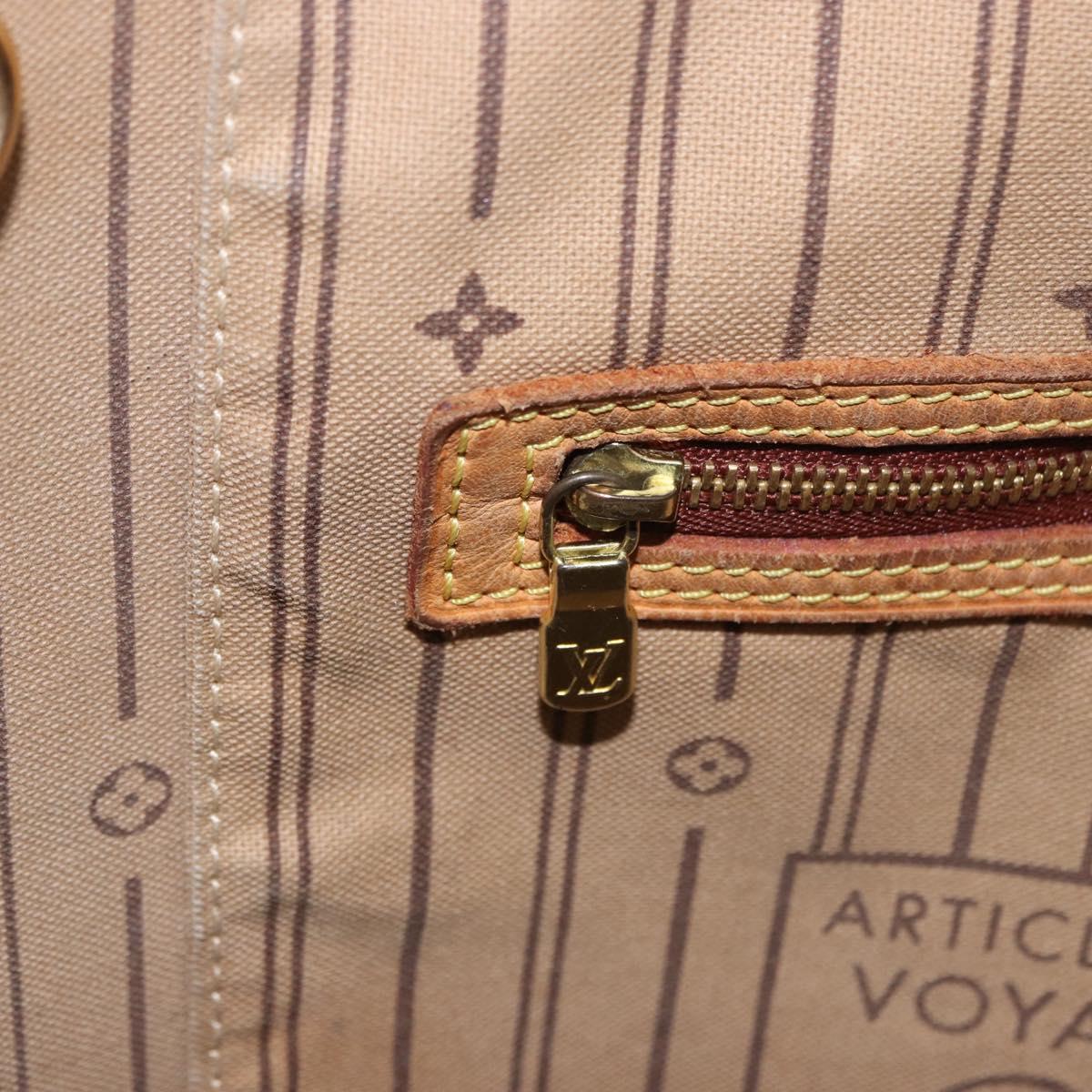 LOUIS VUITTON Monogram Neverfull MM Tote Bag M40156 LV Auth 203490
