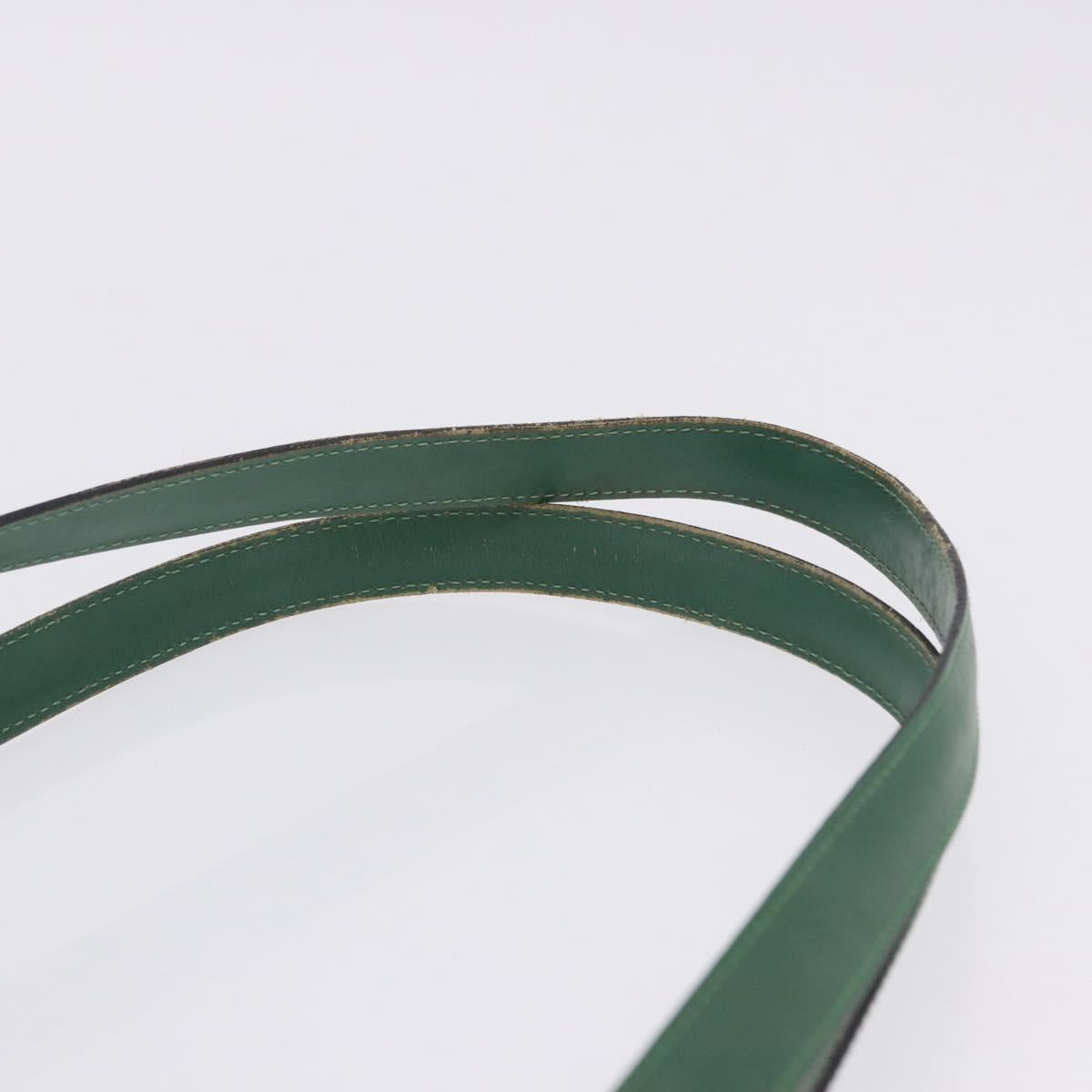 LOUIS VUITTON Epi Saint Jacques Shopping Shoulder Bag Green M52264 Auth 203492