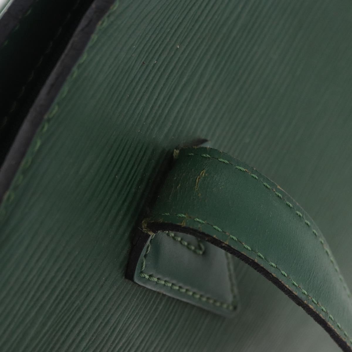 LOUIS VUITTON Epi Saint Jacques Shopping Shoulder Bag Green M52264 Auth 203492