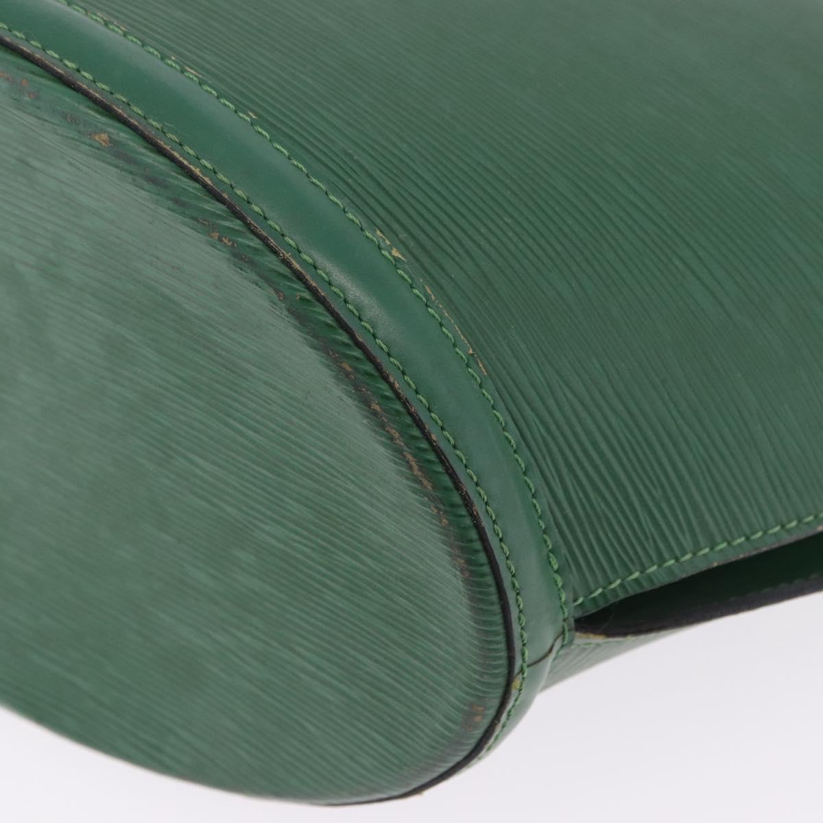 LOUIS VUITTON Epi Saint Jacques Shopping Shoulder Bag Green M52264 Auth 203492