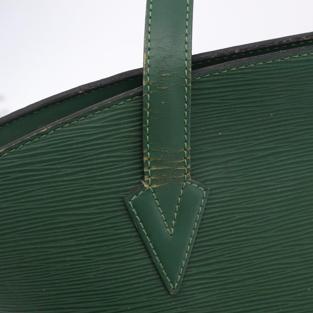 LOUIS VUITTON Epi Saint Jacques Shopping Shoulder Bag Green M52264 Auth 203492
