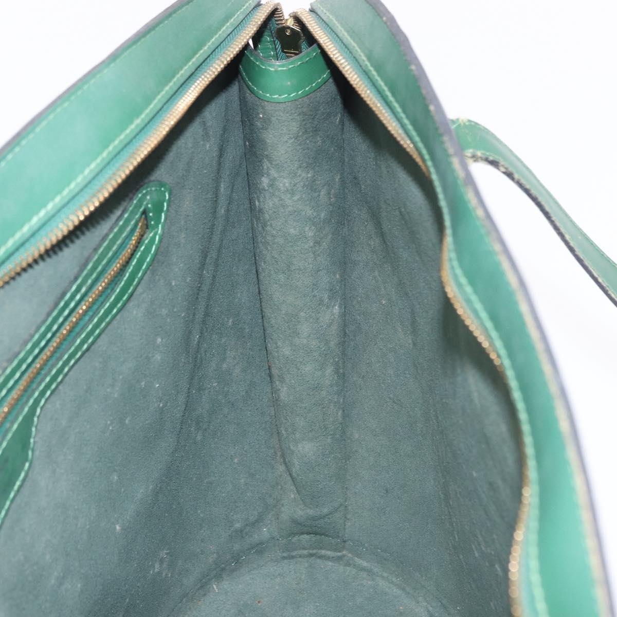 LOUIS VUITTON Epi Saint Jacques Shopping Shoulder Bag Green M52264 Auth 203492