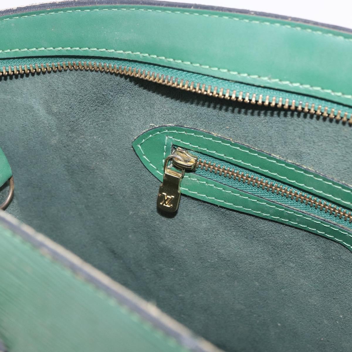 LOUIS VUITTON Epi Saint Jacques Shopping Shoulder Bag Green M52264 Auth 203492