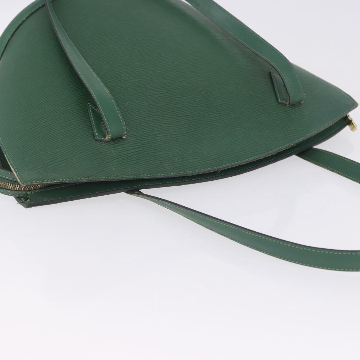 LOUIS VUITTON Epi Saint Jacques Shopping Shoulder Bag Green M52264 Auth 203492