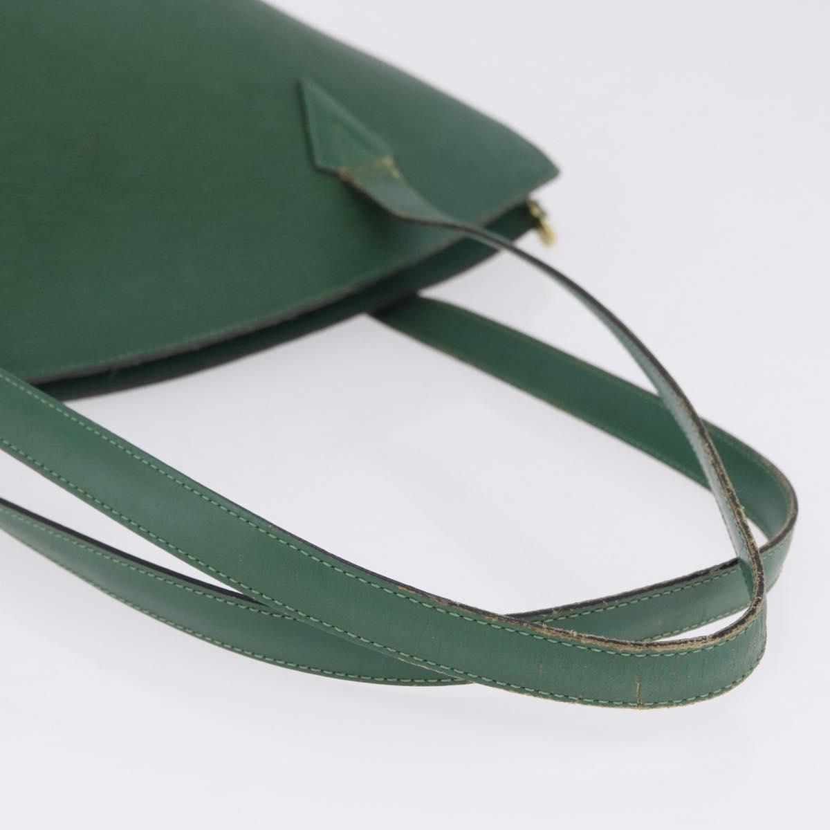 LOUIS VUITTON Epi Saint Jacques Shopping Shoulder Bag Green M52264 Auth 203492