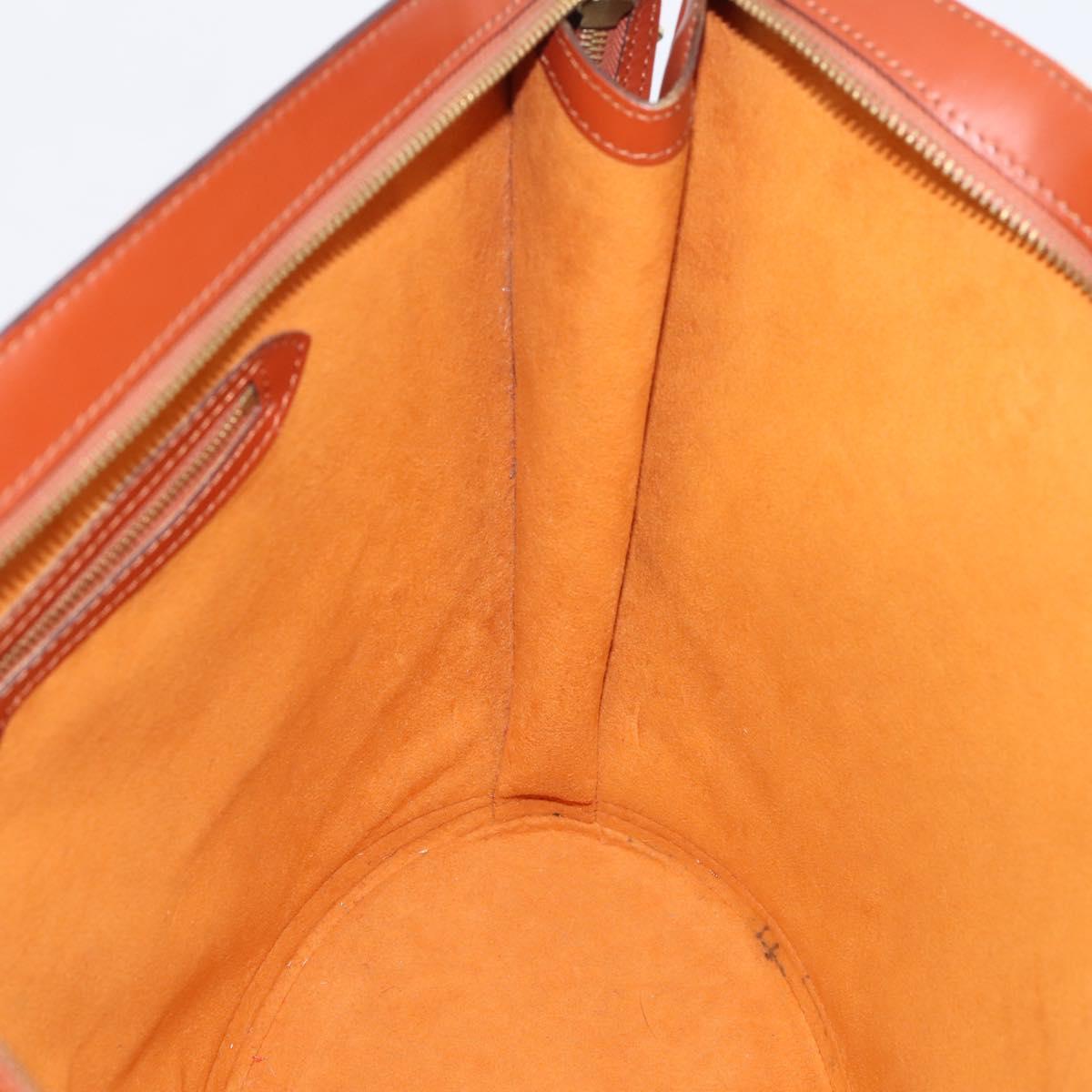 LOUIS VUITTON Epi Saint Jacques Shopping Shoulder Bag Brown M52263 Auth 203493