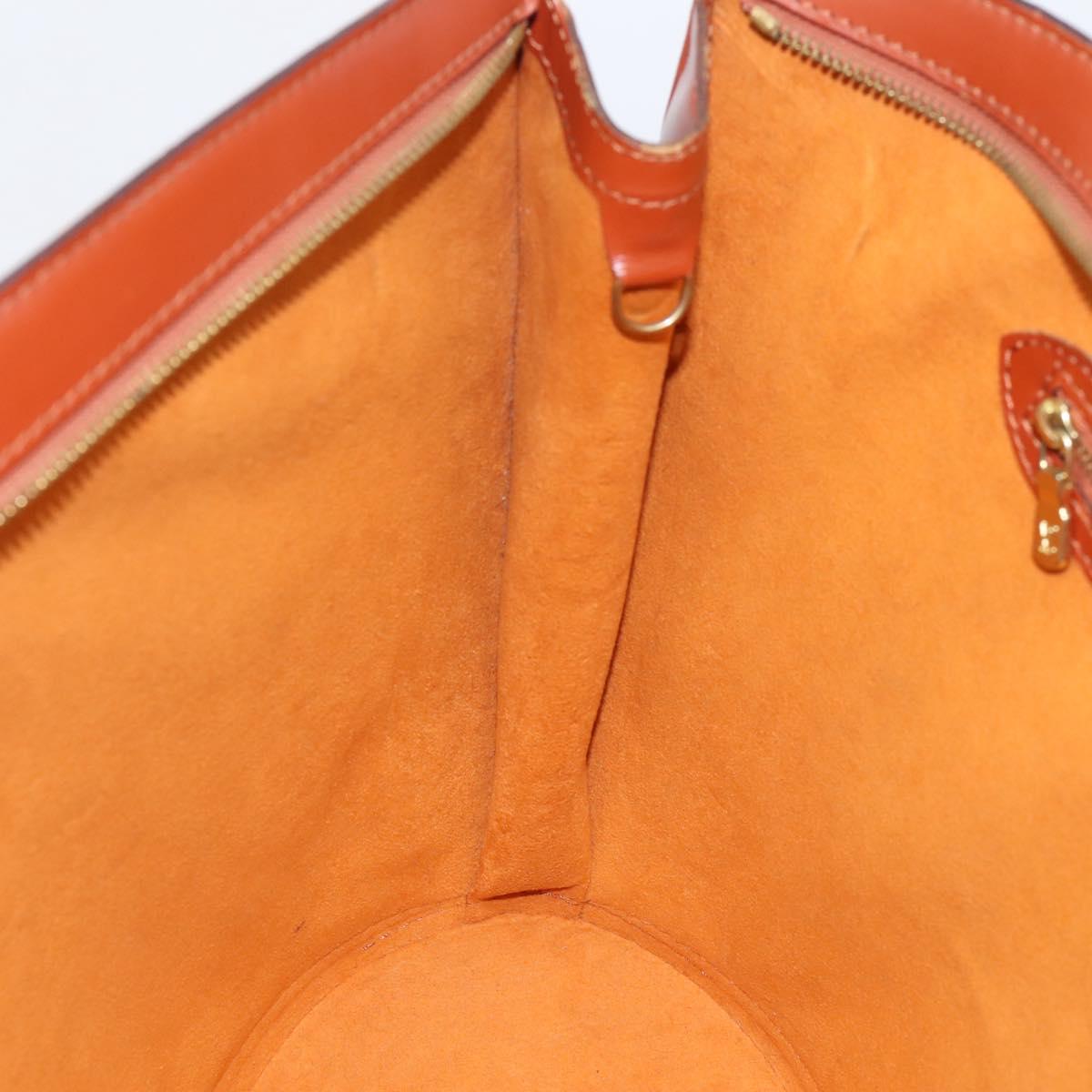 LOUIS VUITTON Epi Saint Jacques Shopping Shoulder Bag Brown M52263 Auth 203493