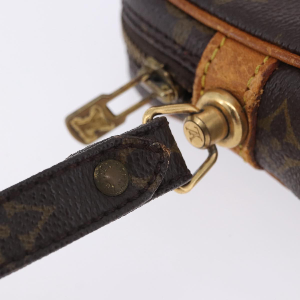 LOUIS VUITTON Monogram Marly Dragonne PM Clutch Bag M51827 LV Auth 203498A
