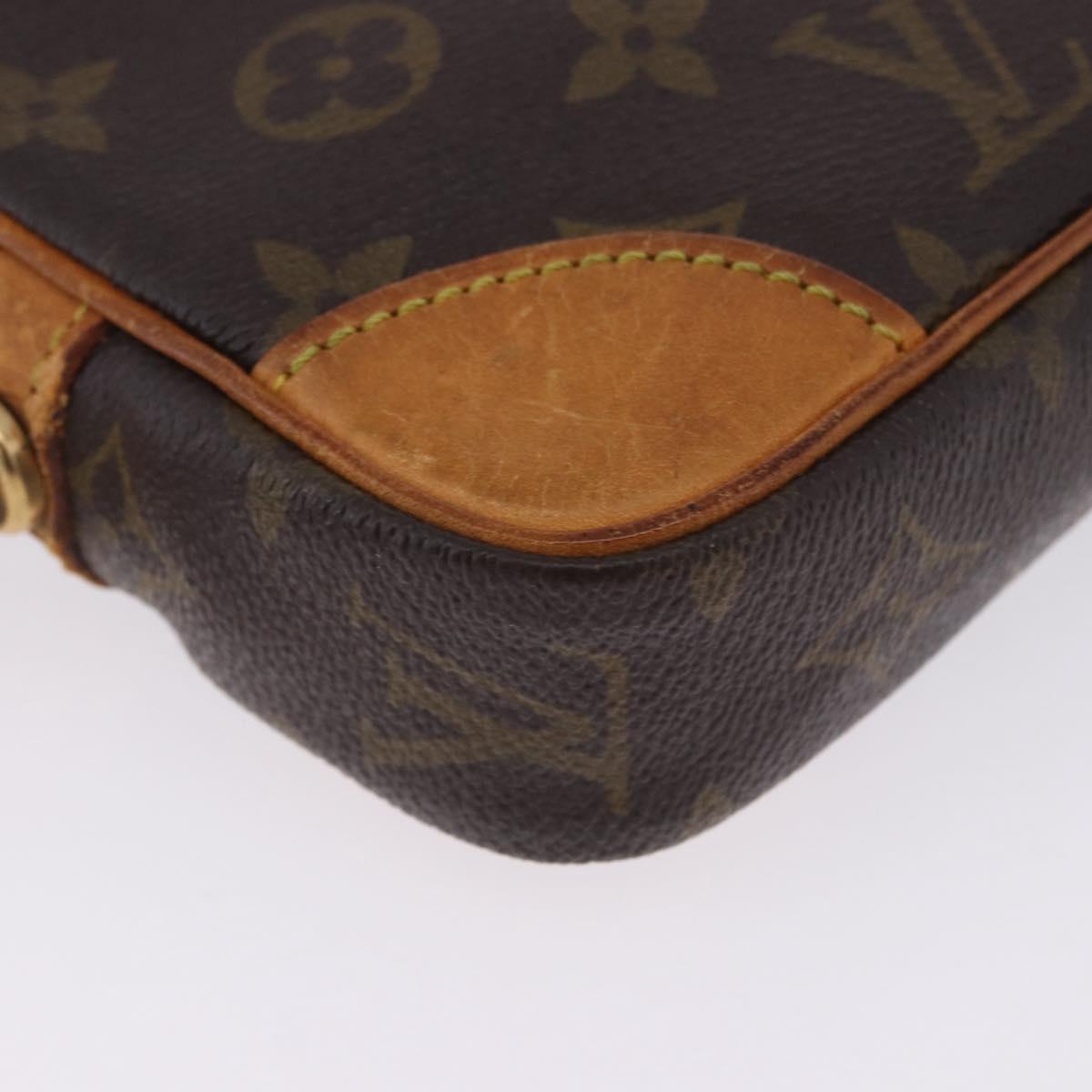 LOUIS VUITTON Monogram Marly Dragonne PM Clutch Bag M51827 LV Auth 203498A
