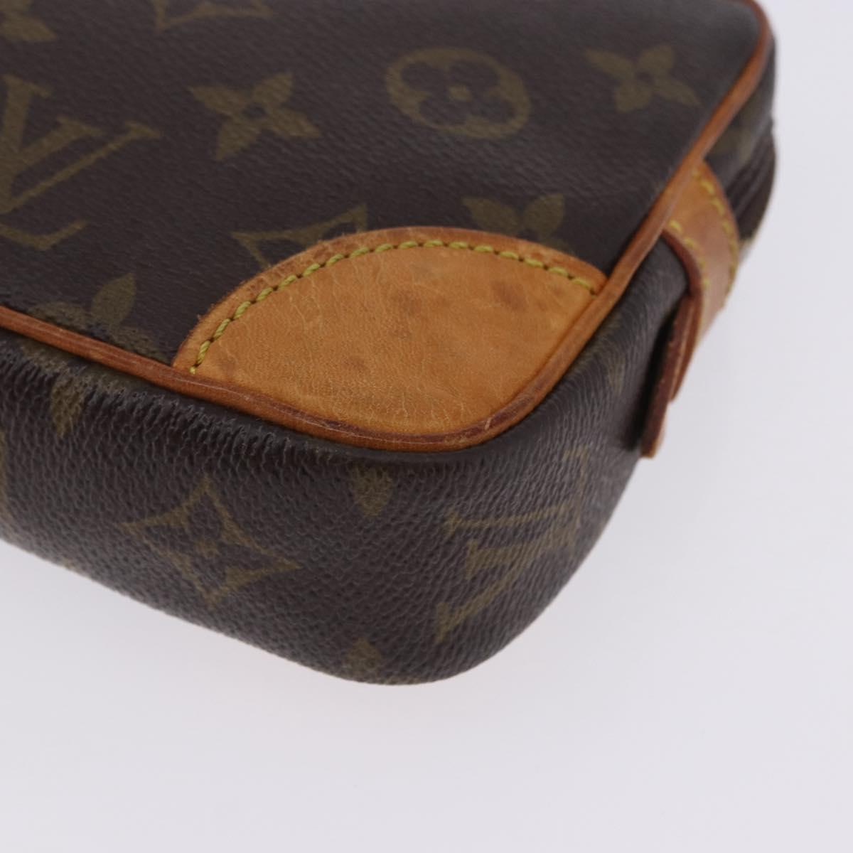 LOUIS VUITTON Monogram Marly Dragonne PM Clutch Bag M51827 LV Auth 203498A