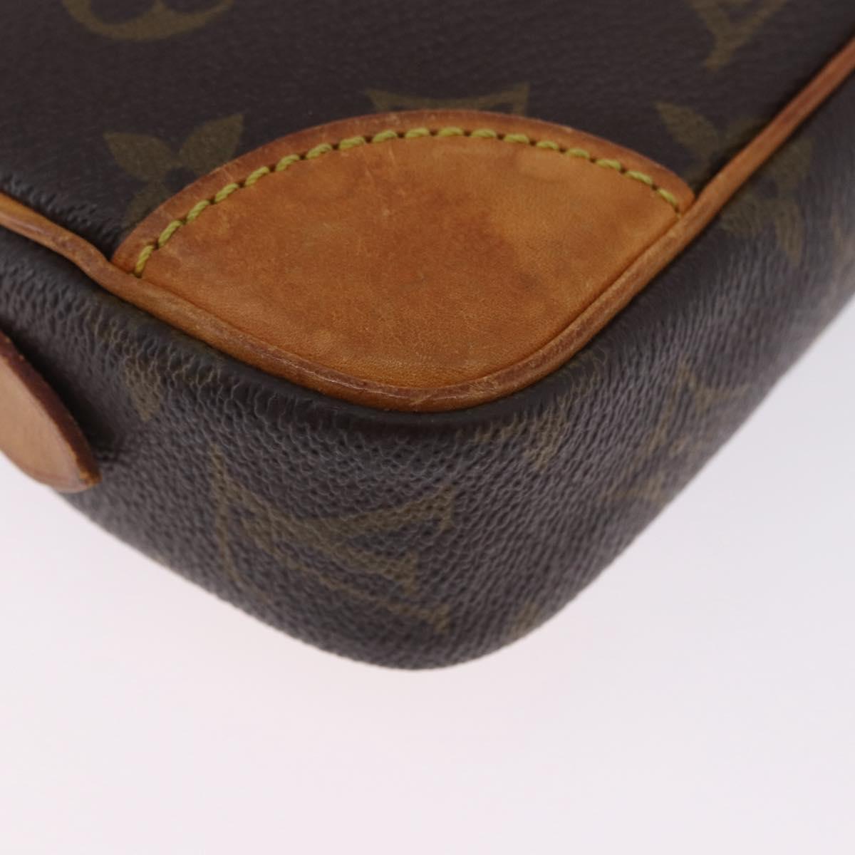 LOUIS VUITTON Monogram Marly Dragonne PM Clutch Bag M51827 LV Auth 203498A