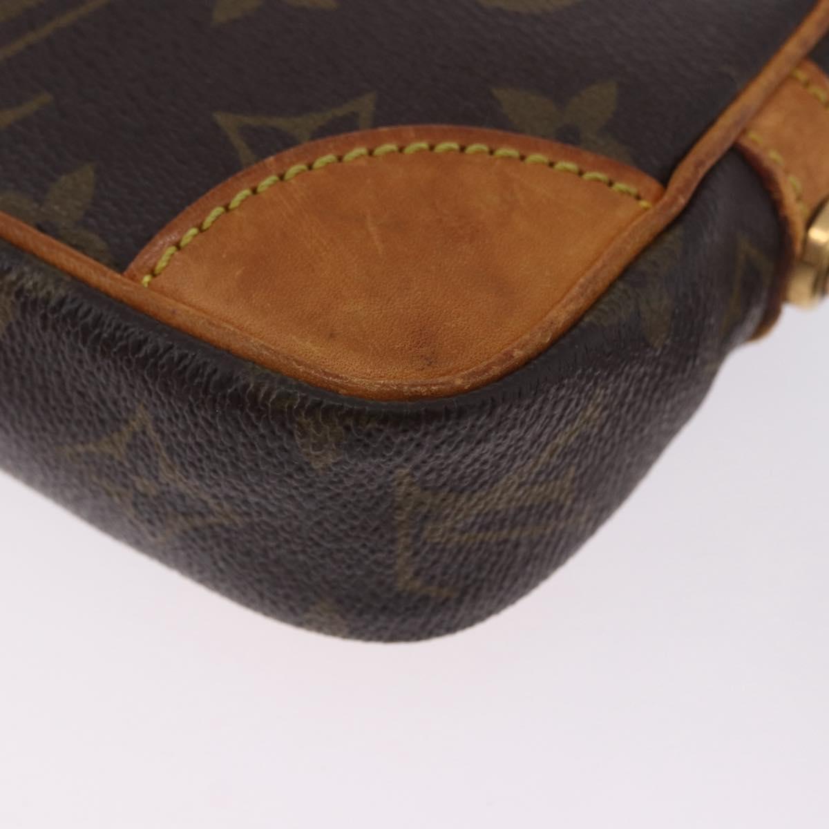 LOUIS VUITTON Monogram Marly Dragonne PM Clutch Bag M51827 LV Auth 203498A