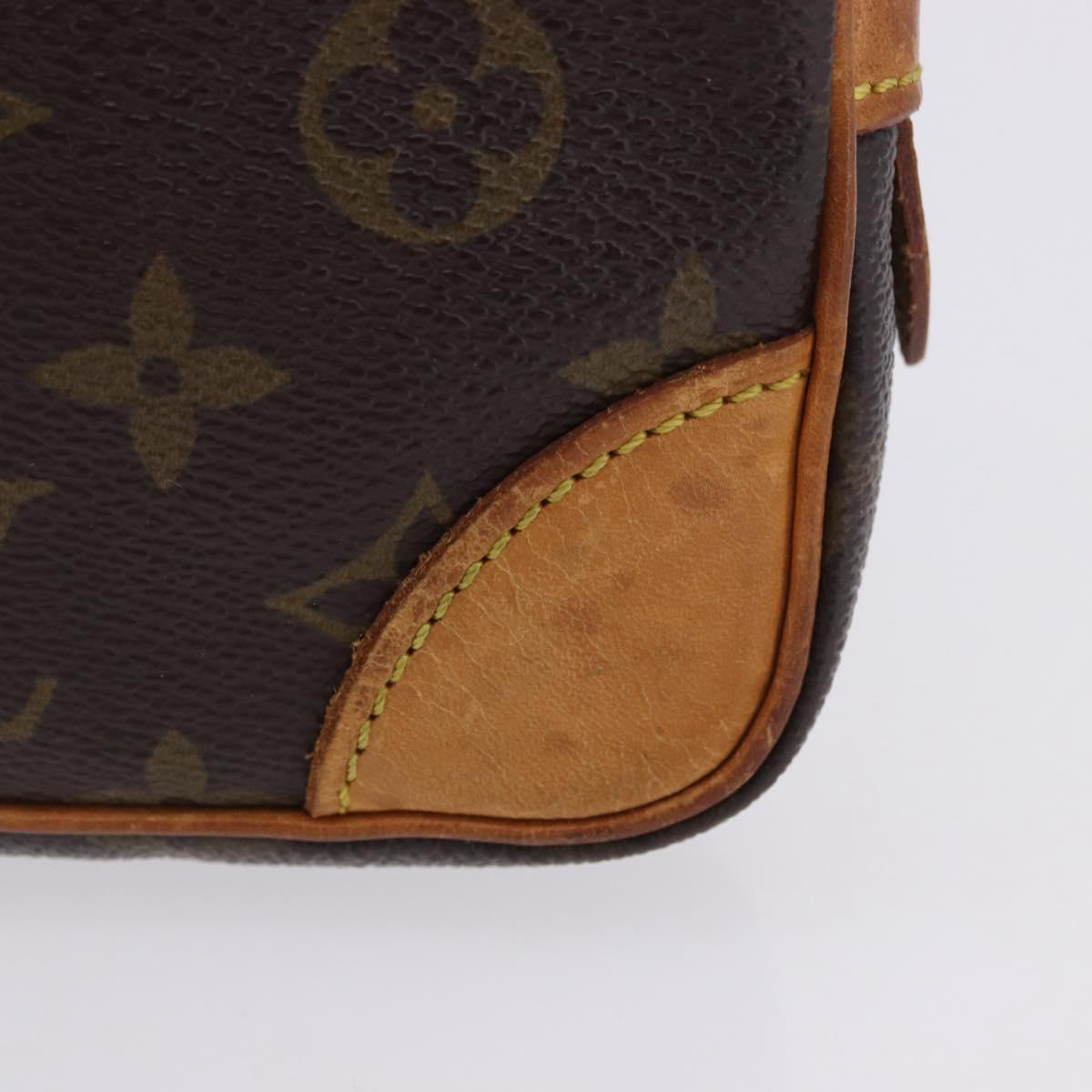 LOUIS VUITTON Monogram Marly Dragonne PM Clutch Bag M51827 LV Auth 203498A