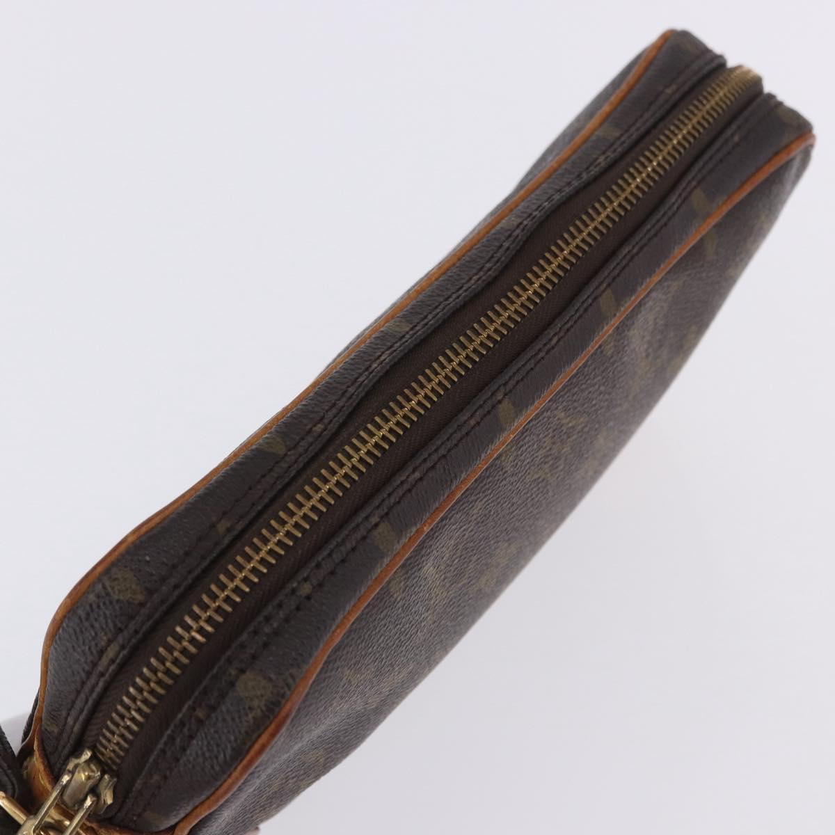 LOUIS VUITTON Monogram Marly Dragonne PM Clutch Bag M51827 LV Auth 203498A