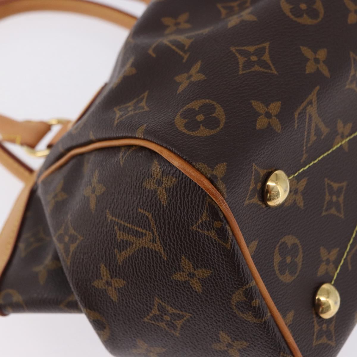 LOUIS VUITTON Monogram Tivoli PM Hand Bag M40143 LV Auth 203580SAV