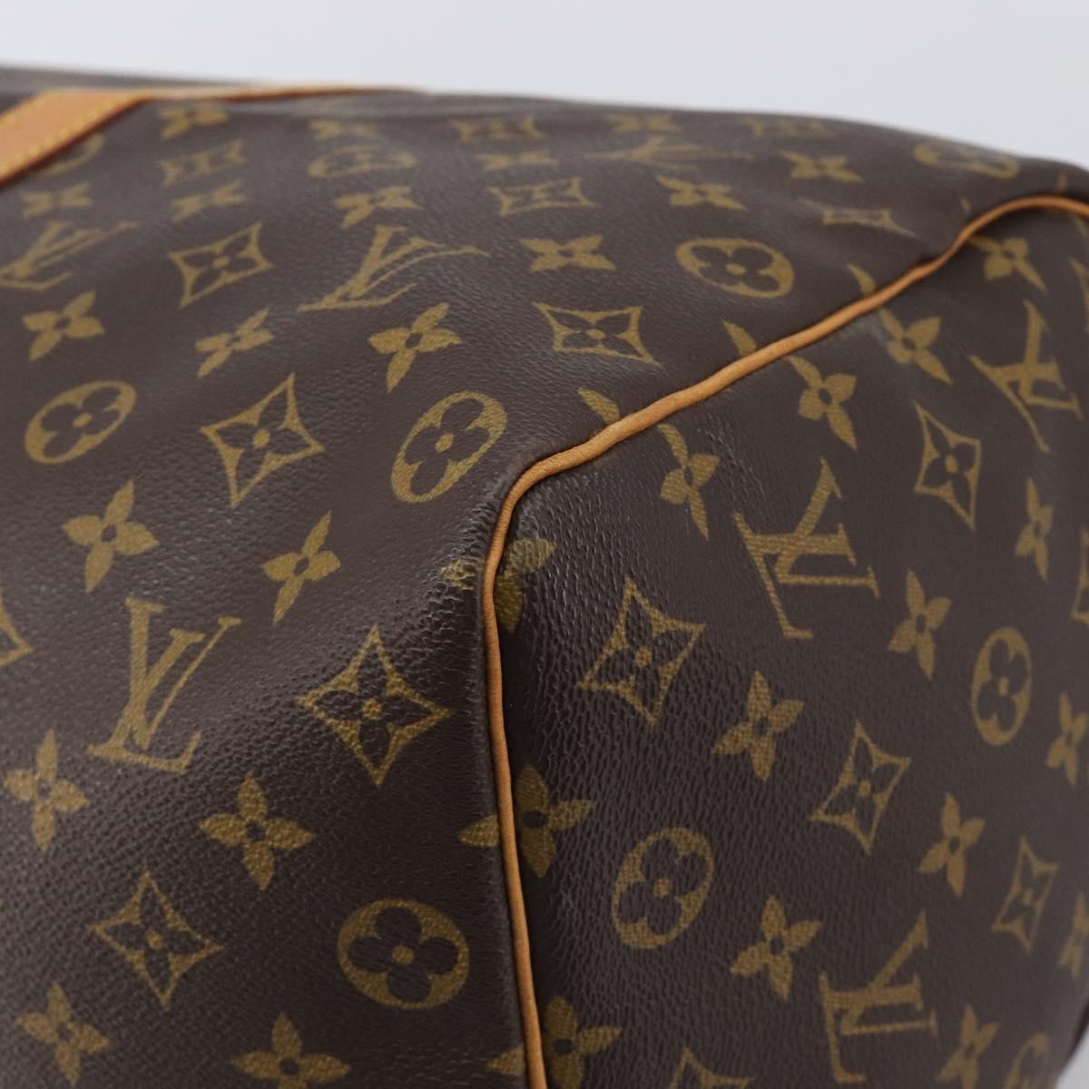 LOUIS VUITTON Monogram Keepall 50 Boston Bag M41426 LV Auth 203604
