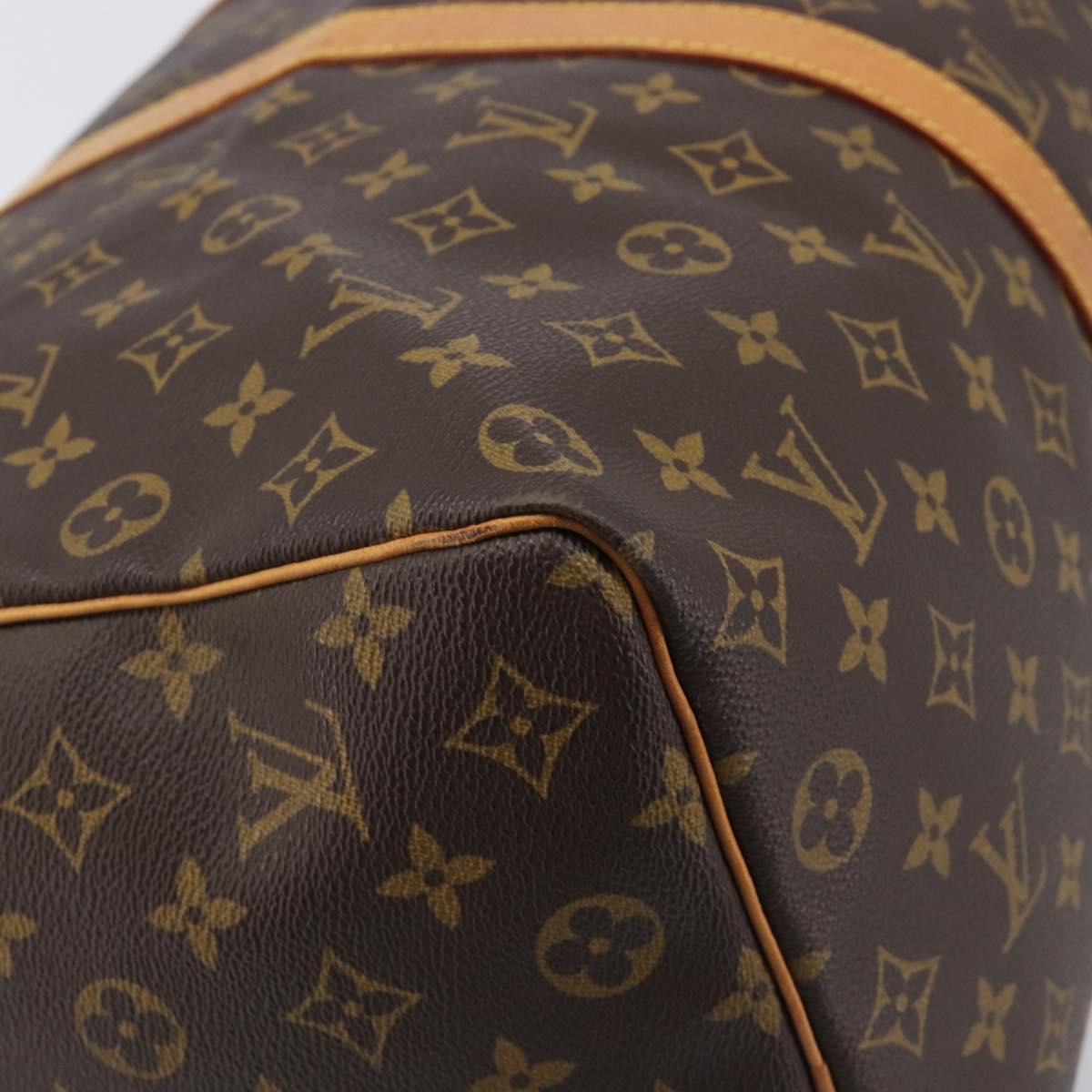 LOUIS VUITTON Monogram Keepall 50 Boston Bag M41426 LV Auth 203604