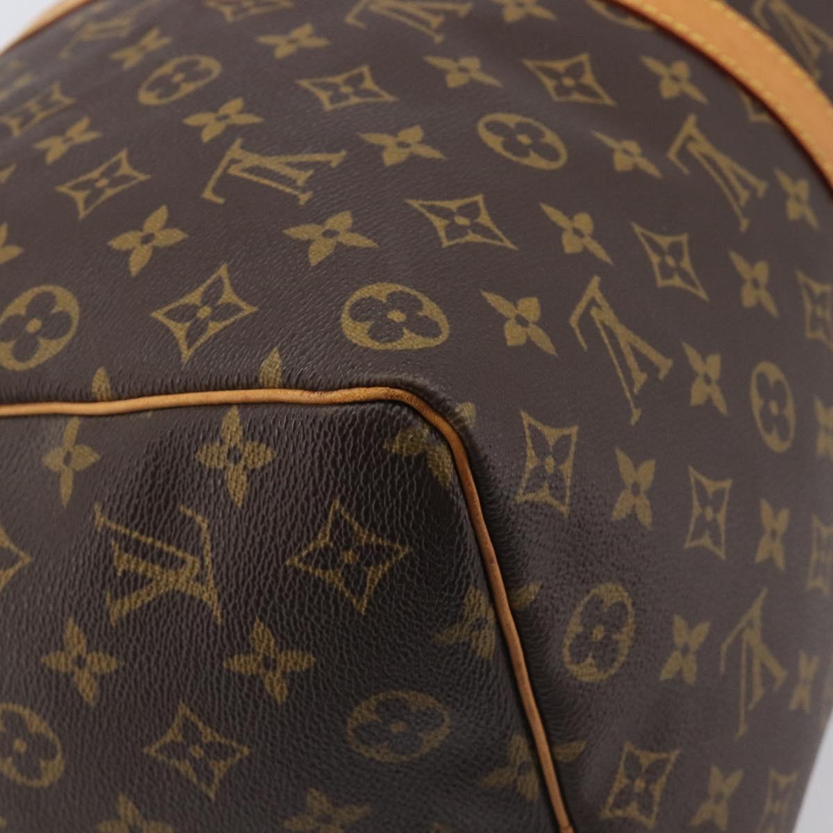 LOUIS VUITTON Monogram Keepall 50 Boston Bag M41426 LV Auth 203604