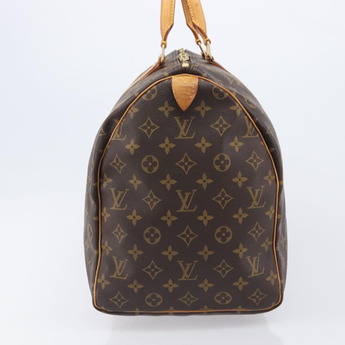 LOUIS VUITTON Monogram Keepall 50 Boston Bag M41426 LV Auth 203604