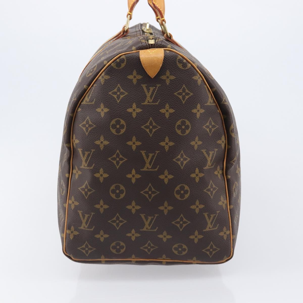 LOUIS VUITTON Monogram Keepall 50 Boston Bag M41426 LV Auth 203604