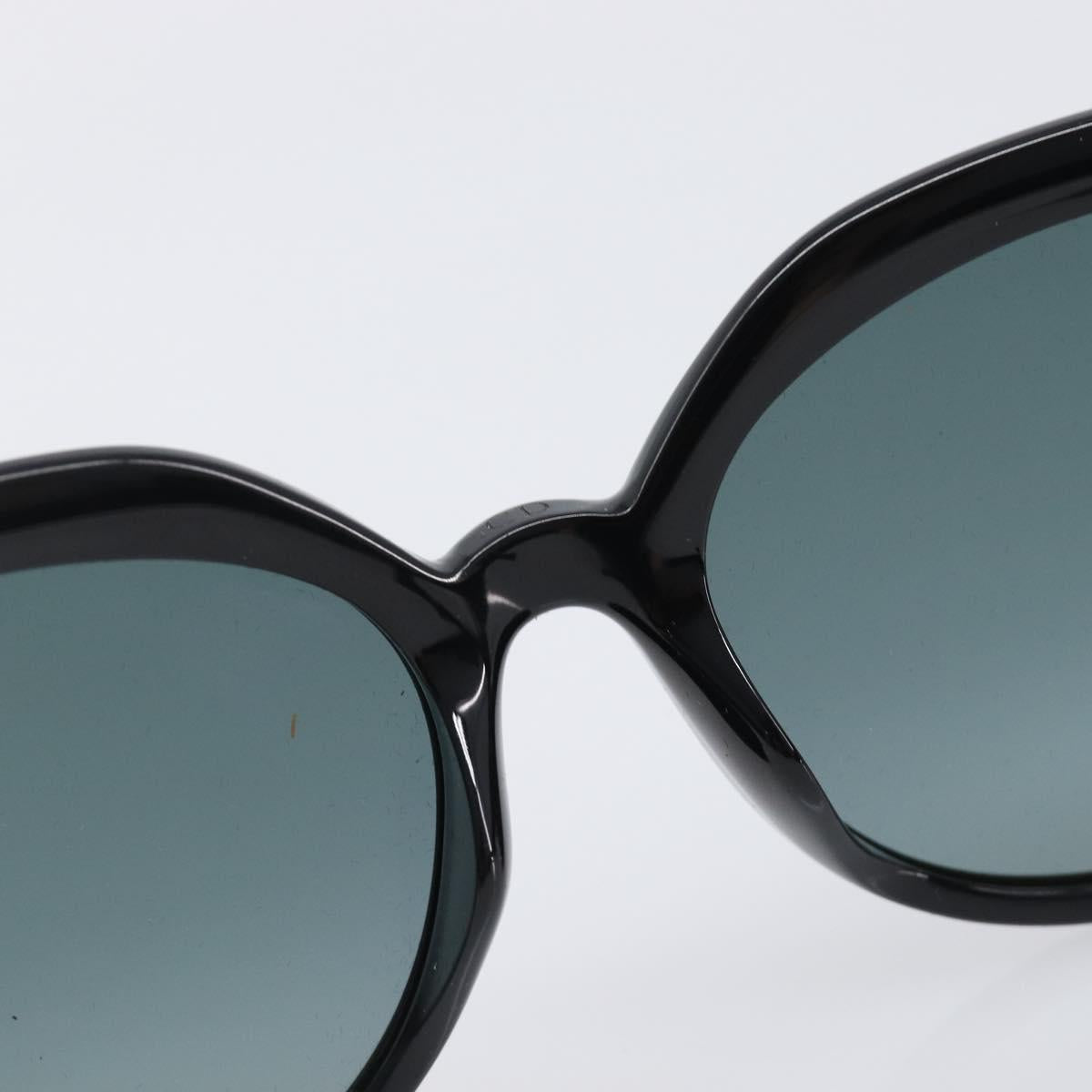 Christian Dior Sunglasses Plastic Black Gold Auth 203630M