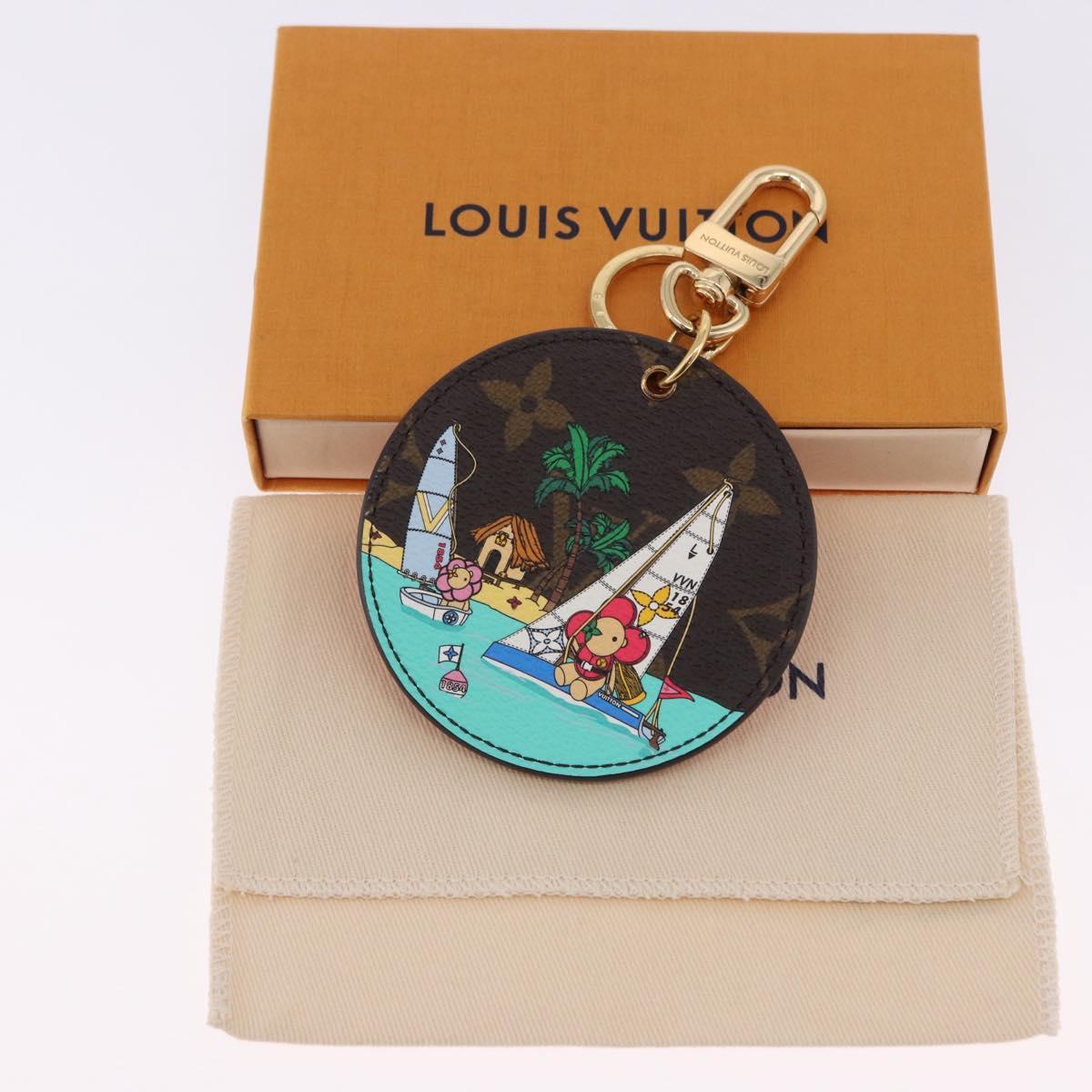 LOUIS VUITTON Monogram Vivienne Porte Cre Illustre Charm M82634 LV Auth 203664M