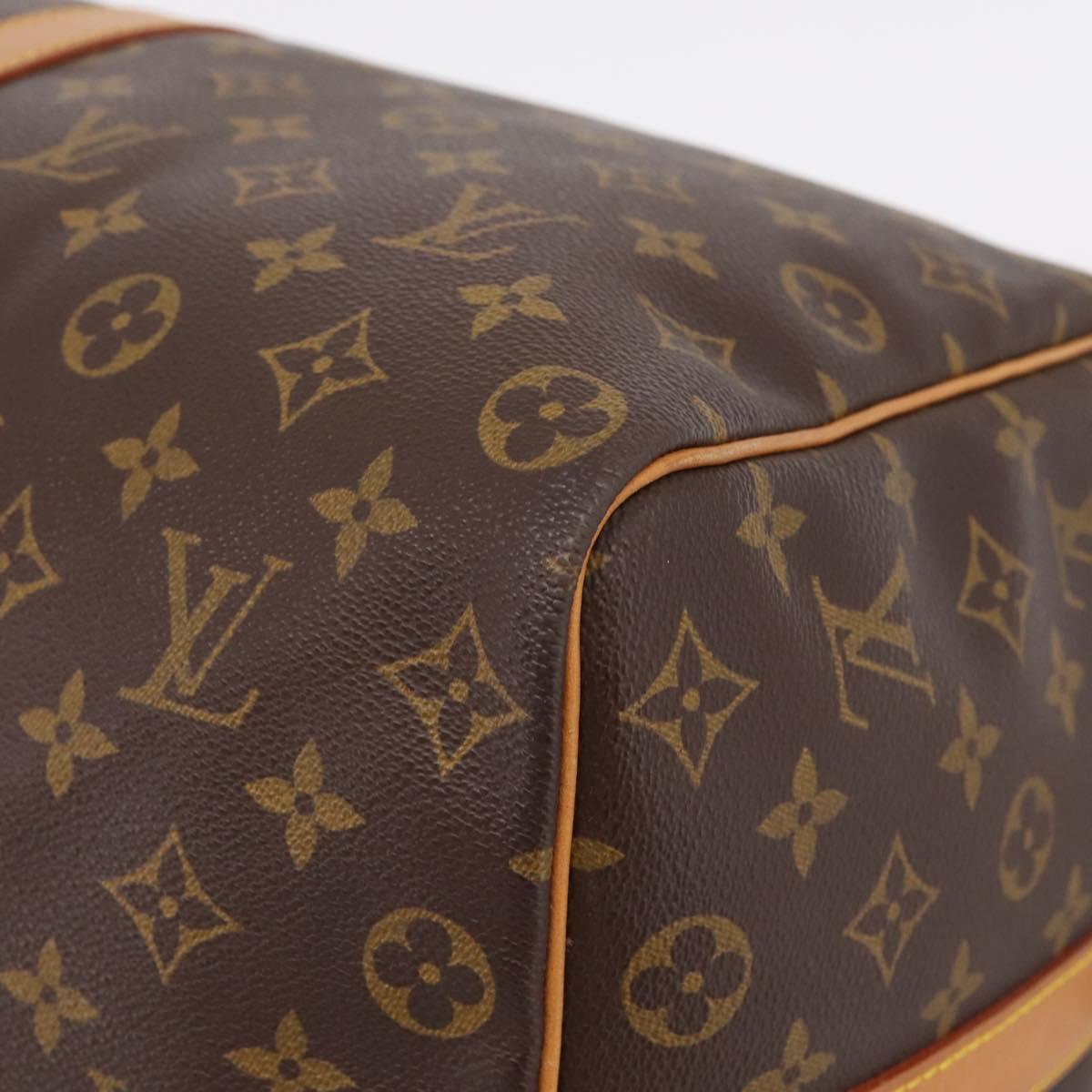 LOUIS VUITTON Monogram Keepall Bandouliere 50 Boston Bag M41416 LV Auth 203666V