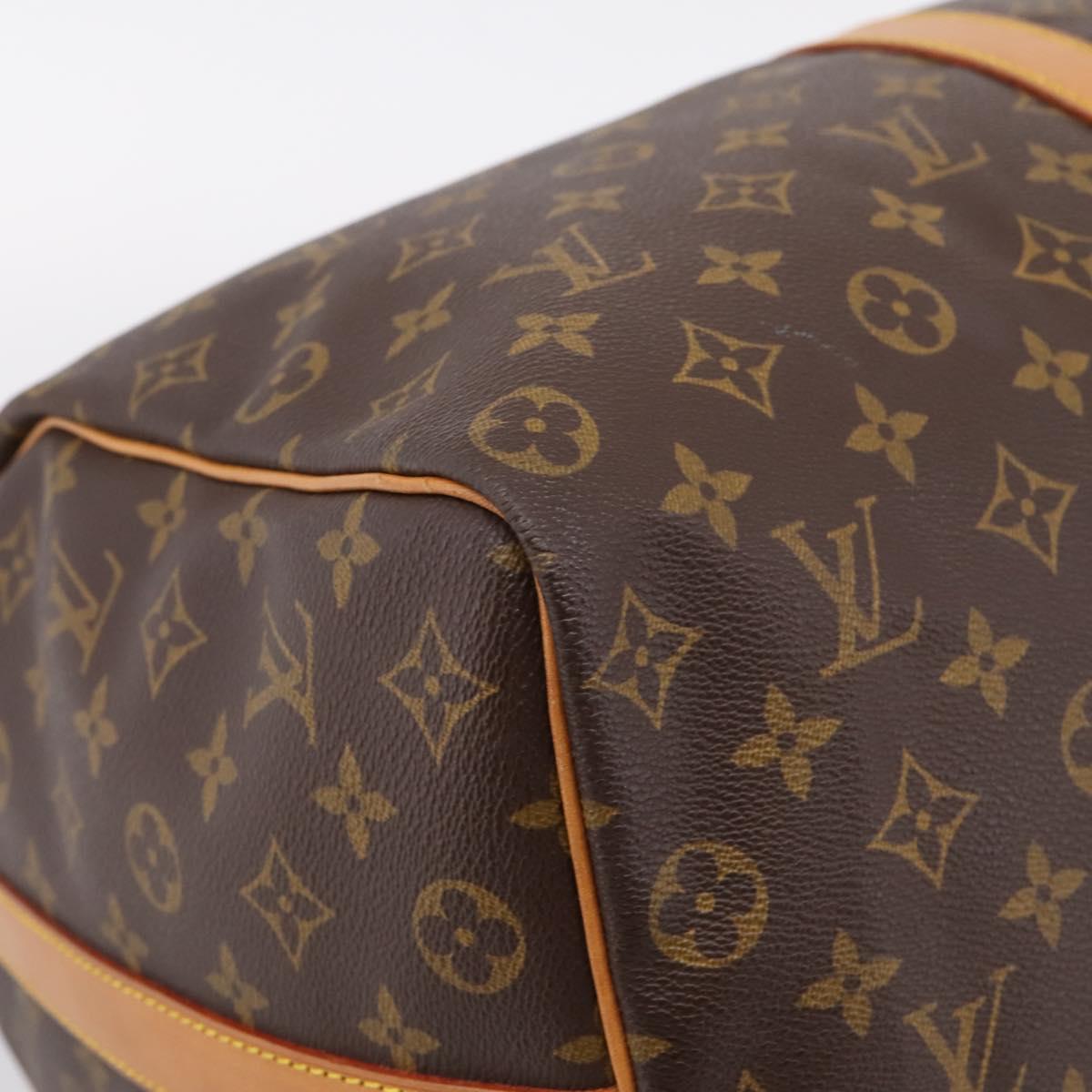 LOUIS VUITTON Monogram Keepall Bandouliere 50 Boston Bag M41416 LV Auth 203666V