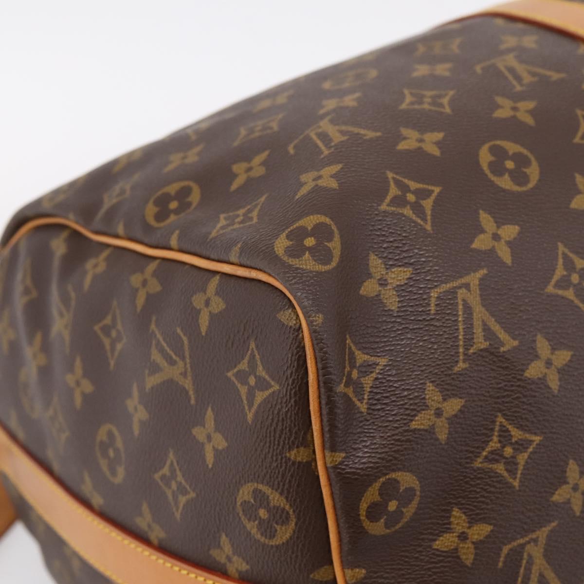 LOUIS VUITTON Monogram Keepall Bandouliere 50 Boston Bag M41416 LV Auth 203666V