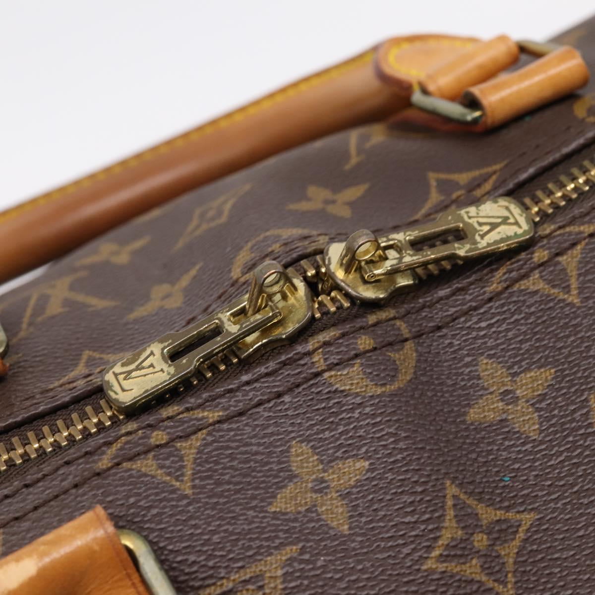 LOUIS VUITTON Monogram Keepall Bandouliere 50 Boston Bag M41416 LV Auth 203666V