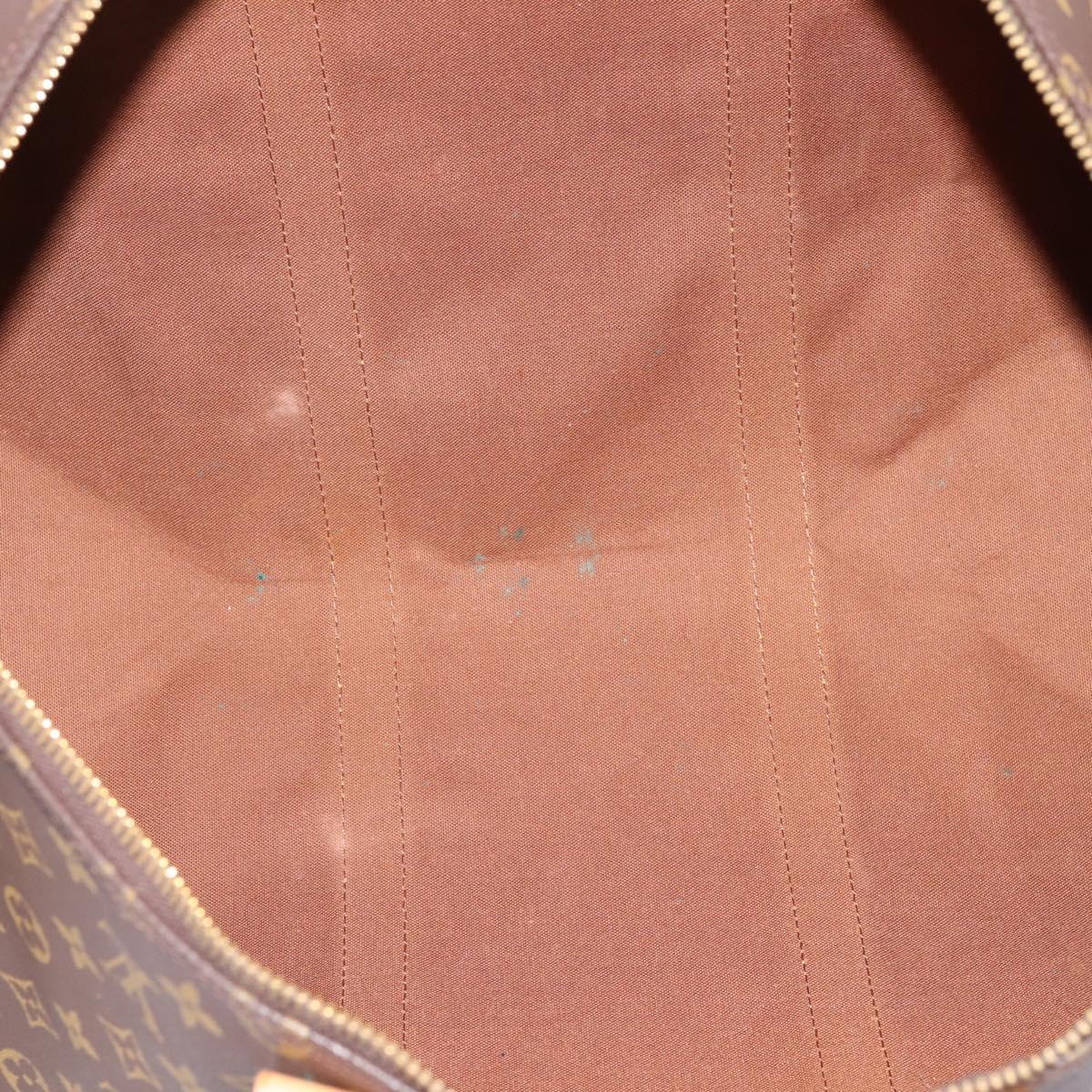 LOUIS VUITTON Monogram Keepall Bandouliere 50 Boston Bag M41416 LV Auth 203666V