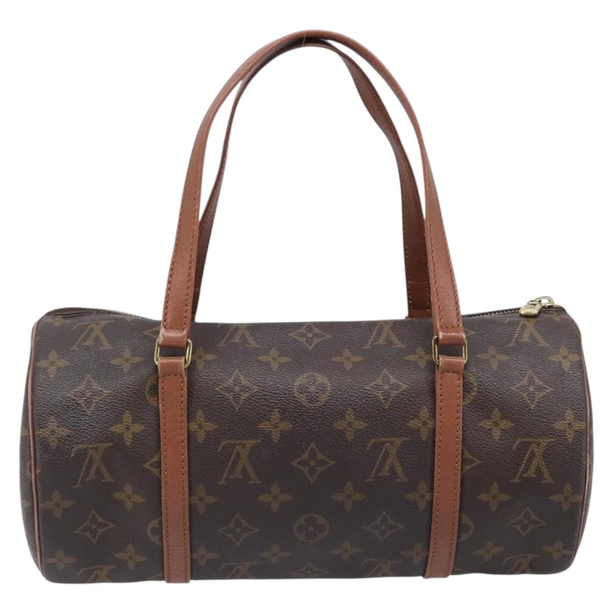 LOUIS VUITTON Monogram Papillon 30 Hand Bag M51385 LV Auth 203667A