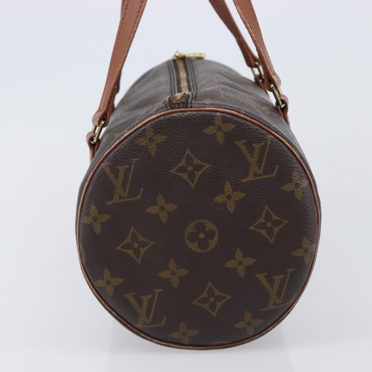 LOUIS VUITTON Monogram Papillon 30 Hand Bag M51385 LV Auth 203667A