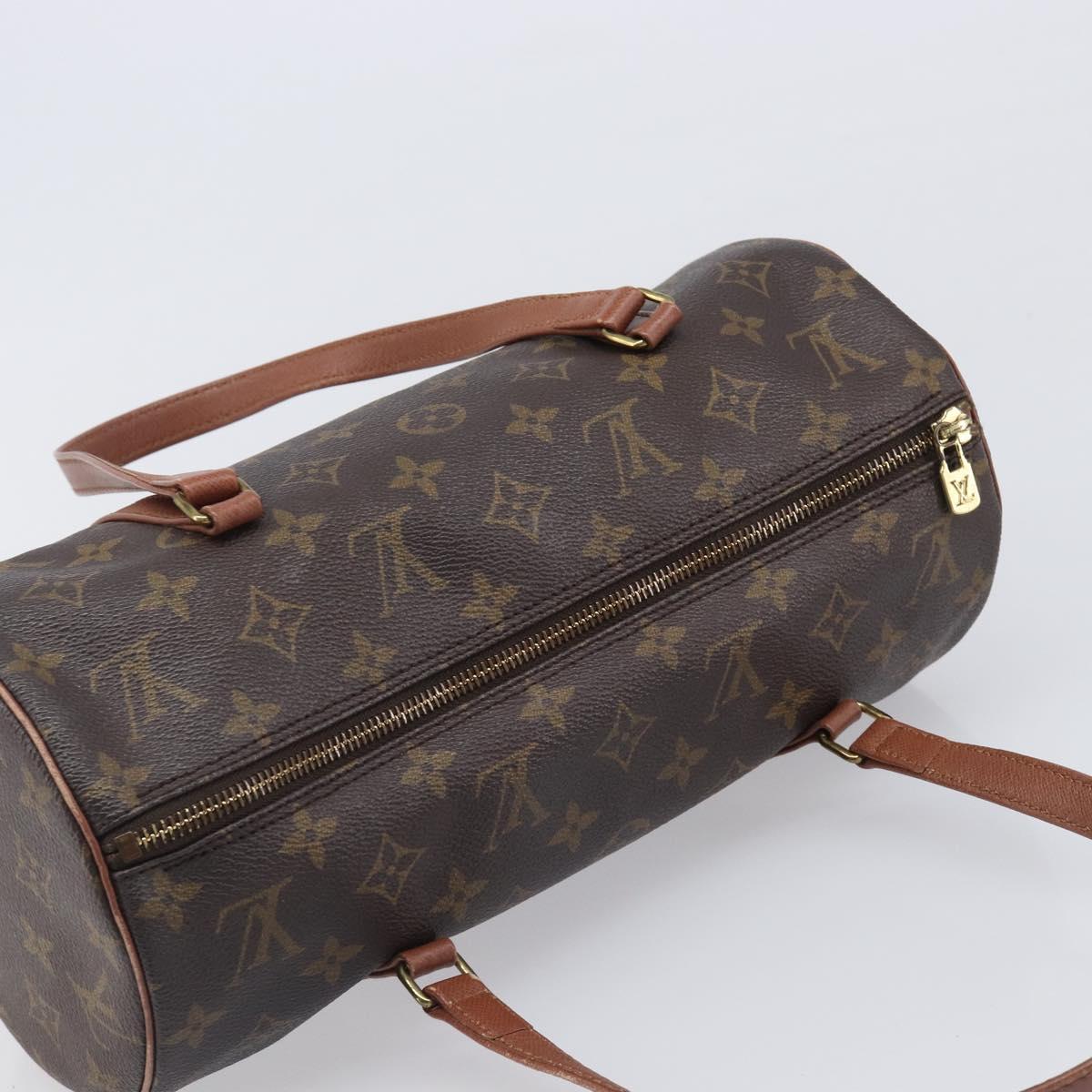 LOUIS VUITTON Monogram Papillon 30 Hand Bag M51385 LV Auth 203667A
