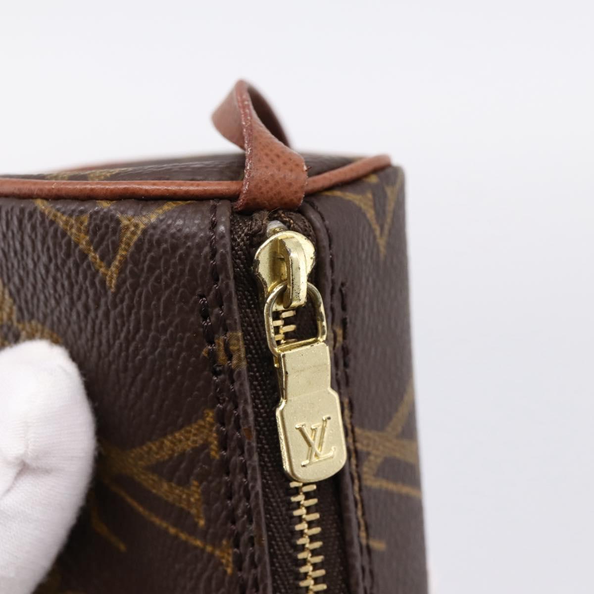 LOUIS VUITTON Monogram Papillon Pouch LV Auth 203668