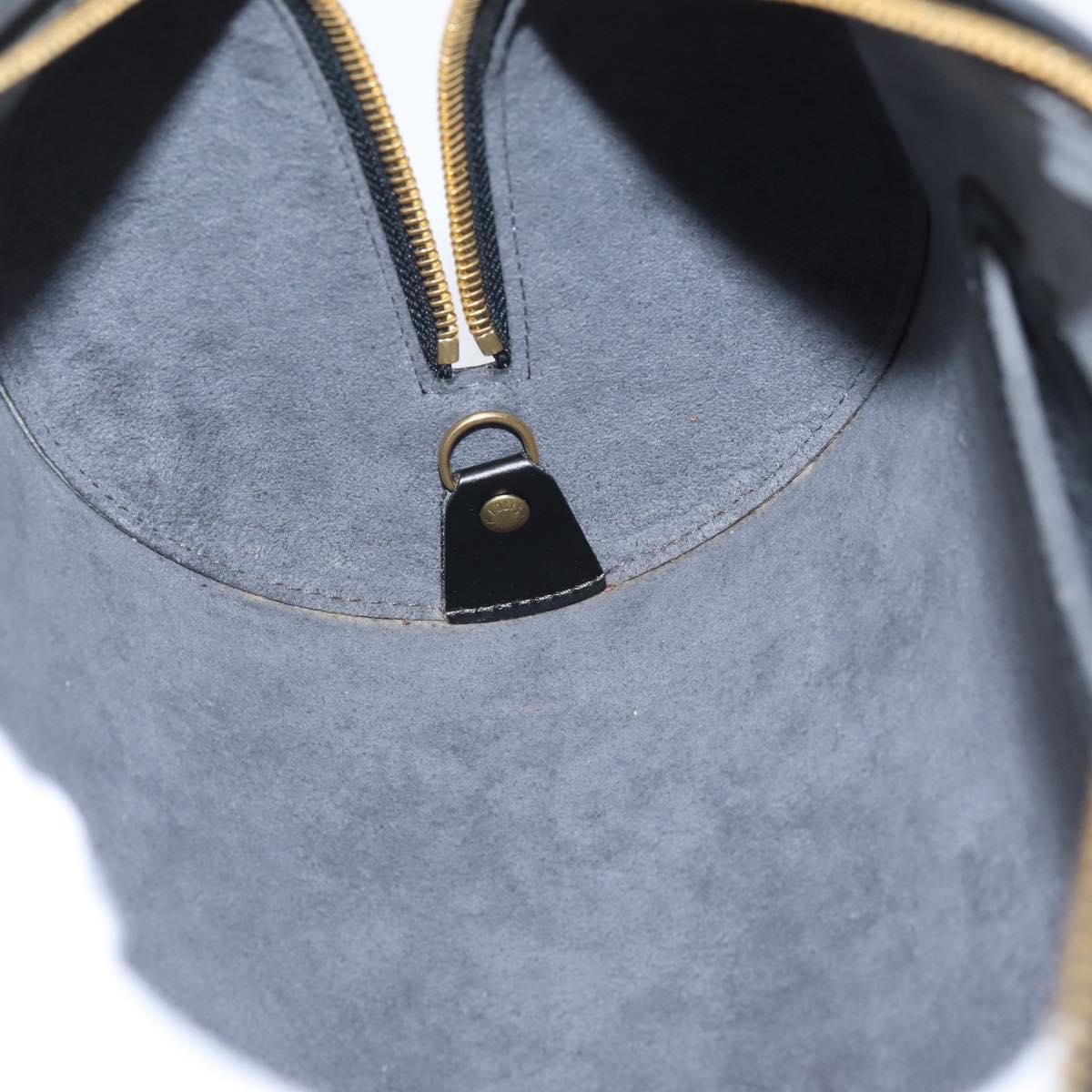 LOUIS VUITTON Epi Soufflot Hand Bag Black M52222 LV Auth 203679V