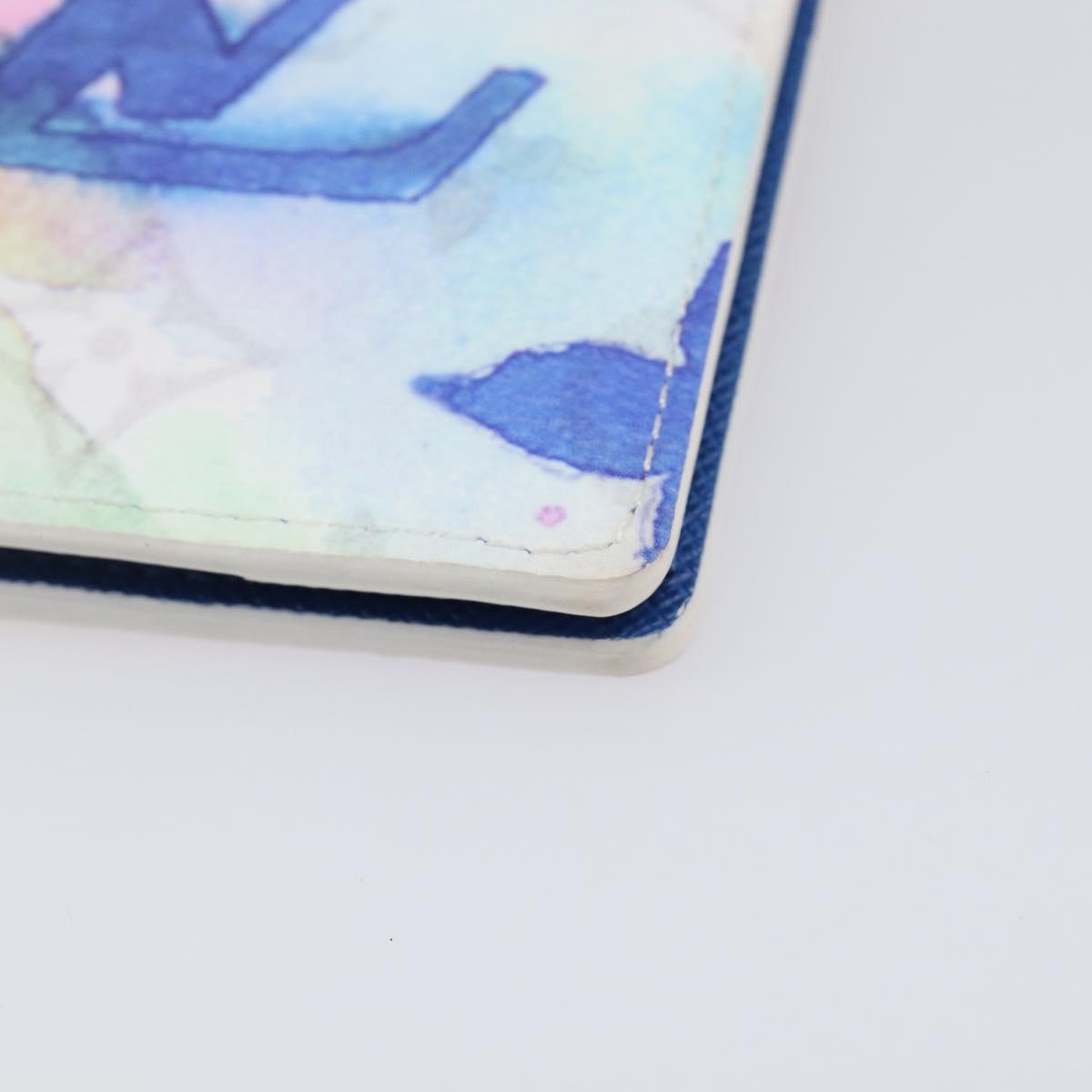 LOUIS VUITTON Watercolor Organizer De Poch Card Case M80456 LV Auth 203695SAM